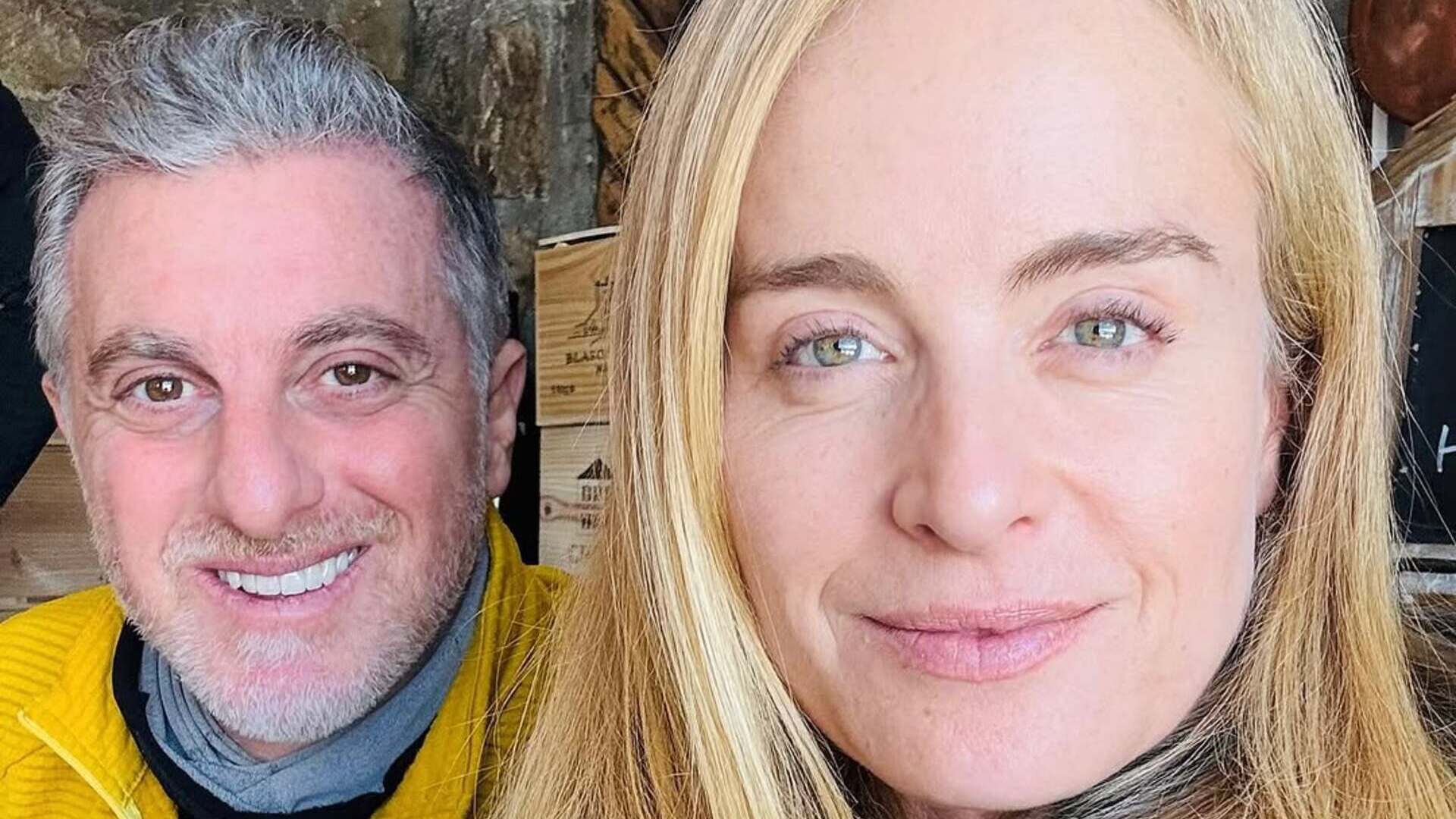 Angélica impressiona com foto do passado com Luciano Huck: ‘Eterno’