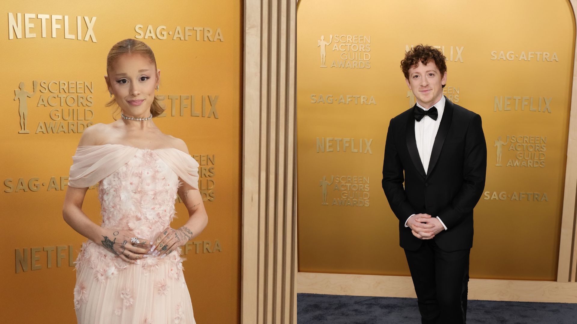 Leitura labial revela o que Ethan Slater disse para Ariana Grande