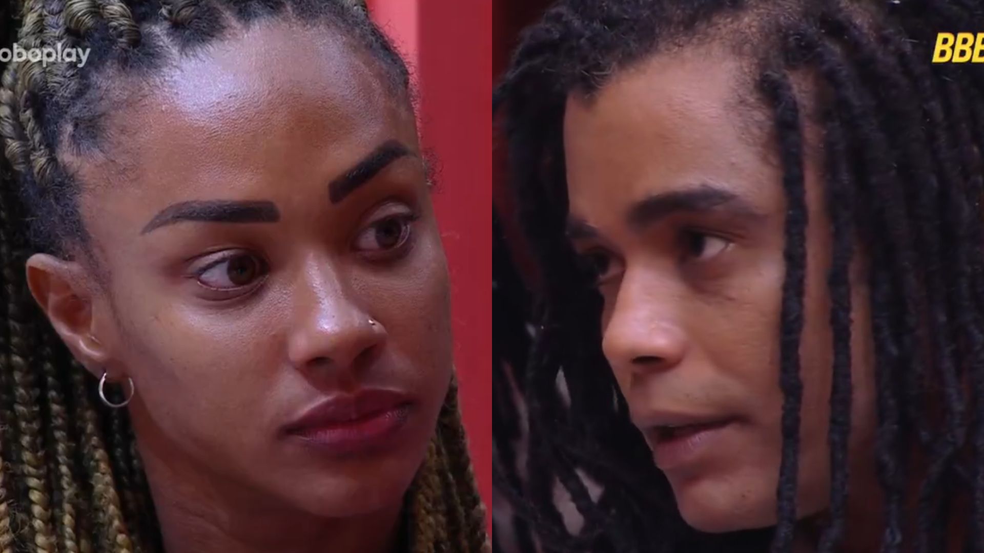 BBB 25: Diogo conversa com Aline sobre indicação do líder: ‘Não sabia’