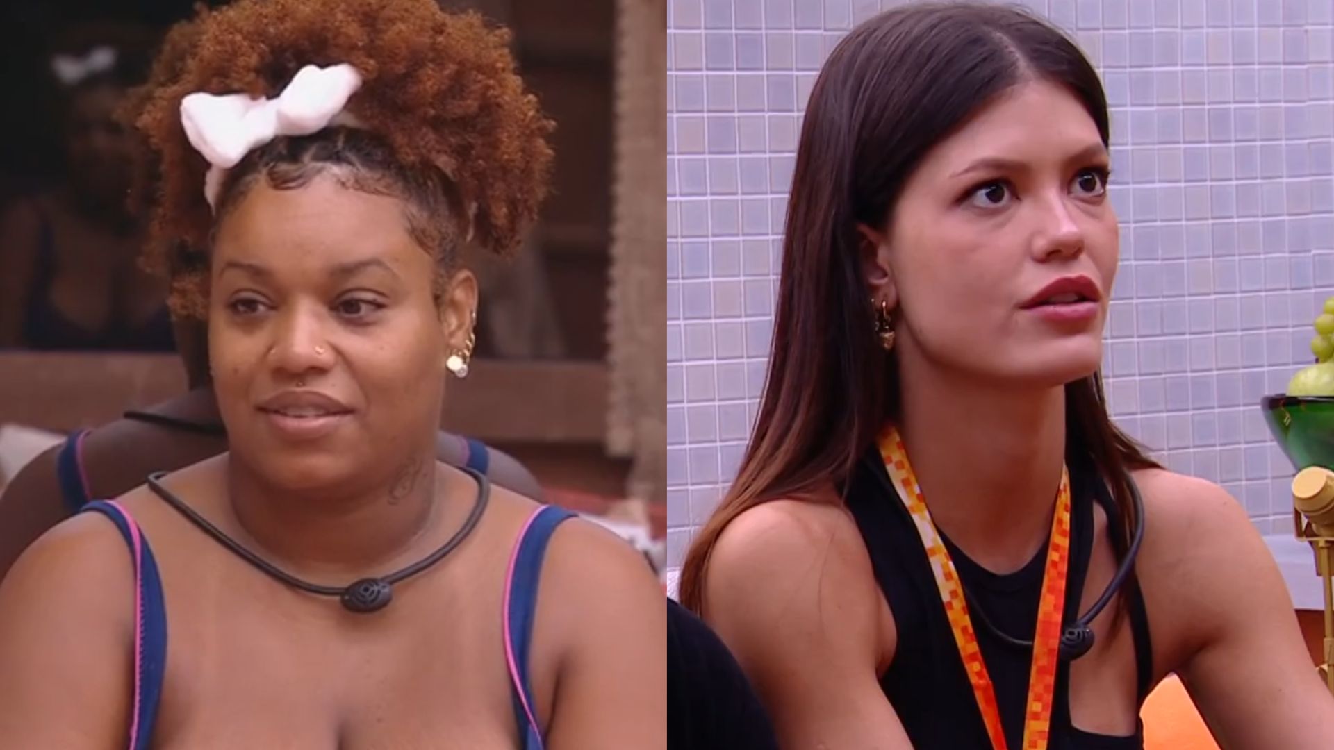 BBB 25: Camilla reage ao ver namorado de Vitória Strada: ‘Deve me odiar’