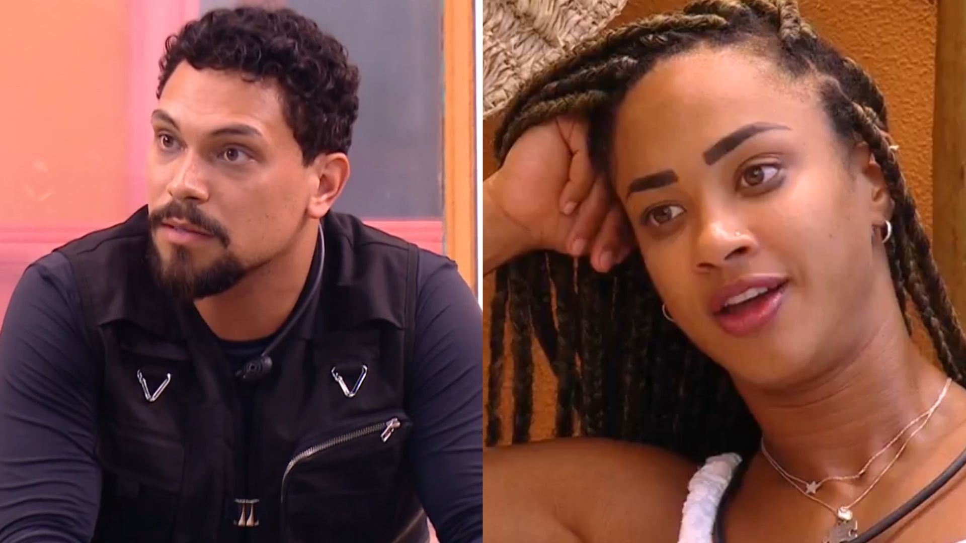 BBB 25: Vinicius desabafa sobre romance de Aline com brother: ‘Nem aí para ela’