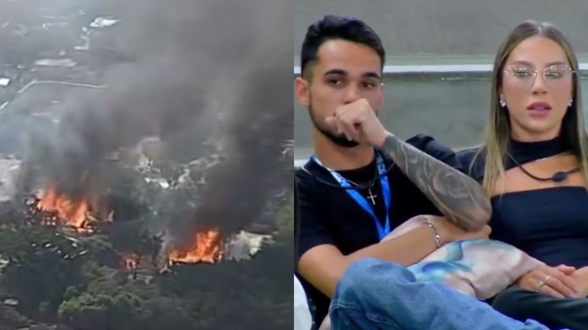 Participantes do BBB 25 suspeitaram de incêndio após fogo nos estúdios Globo