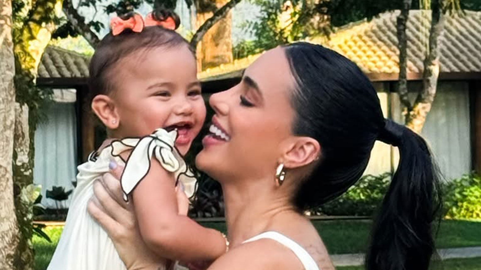 Bruna Biancardi mostra Mavie sorrindo e se declara: ‘Razão da minha vida’