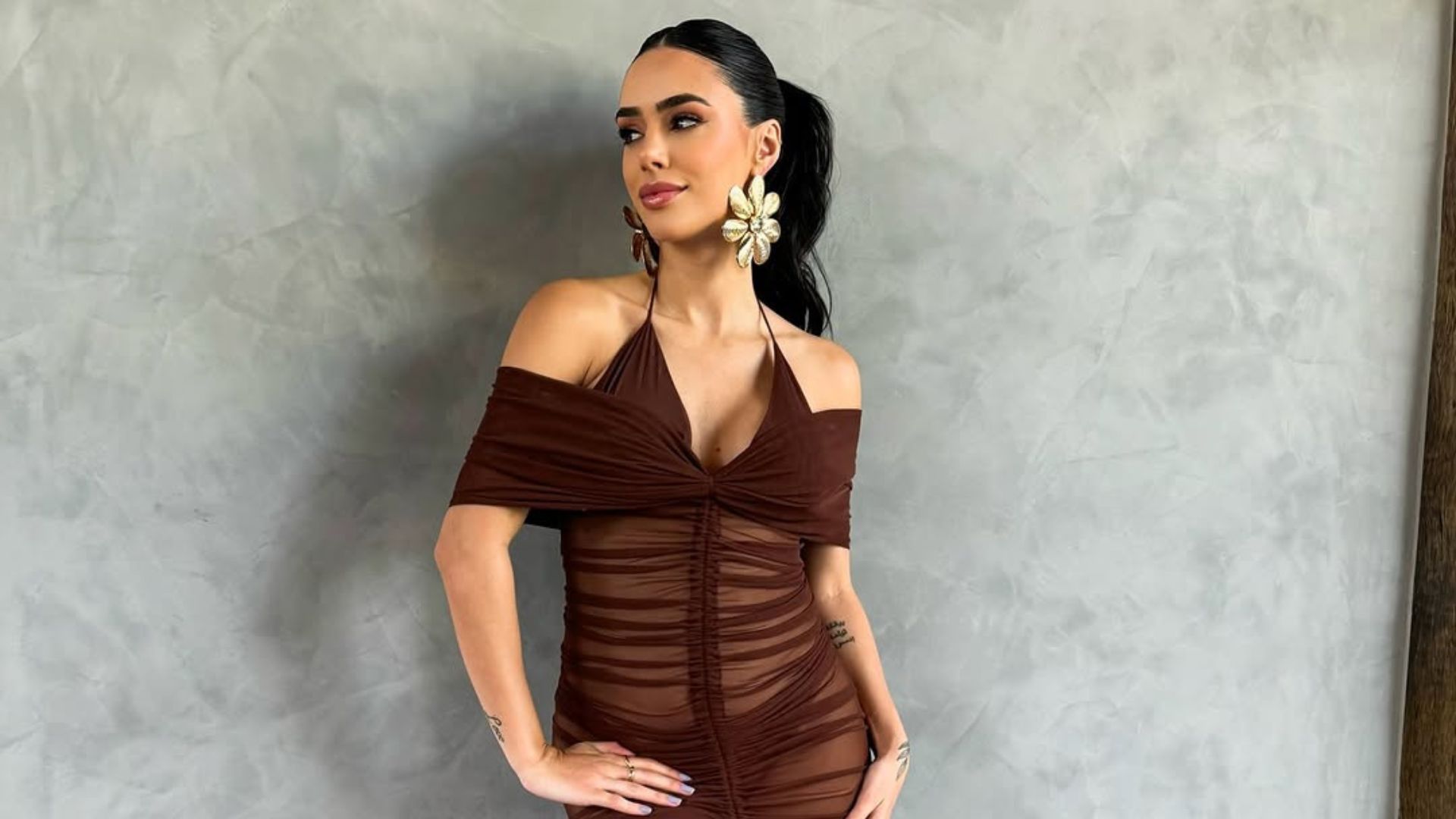 Bruna Biancardi exibe barriguinha da segunda gravidez