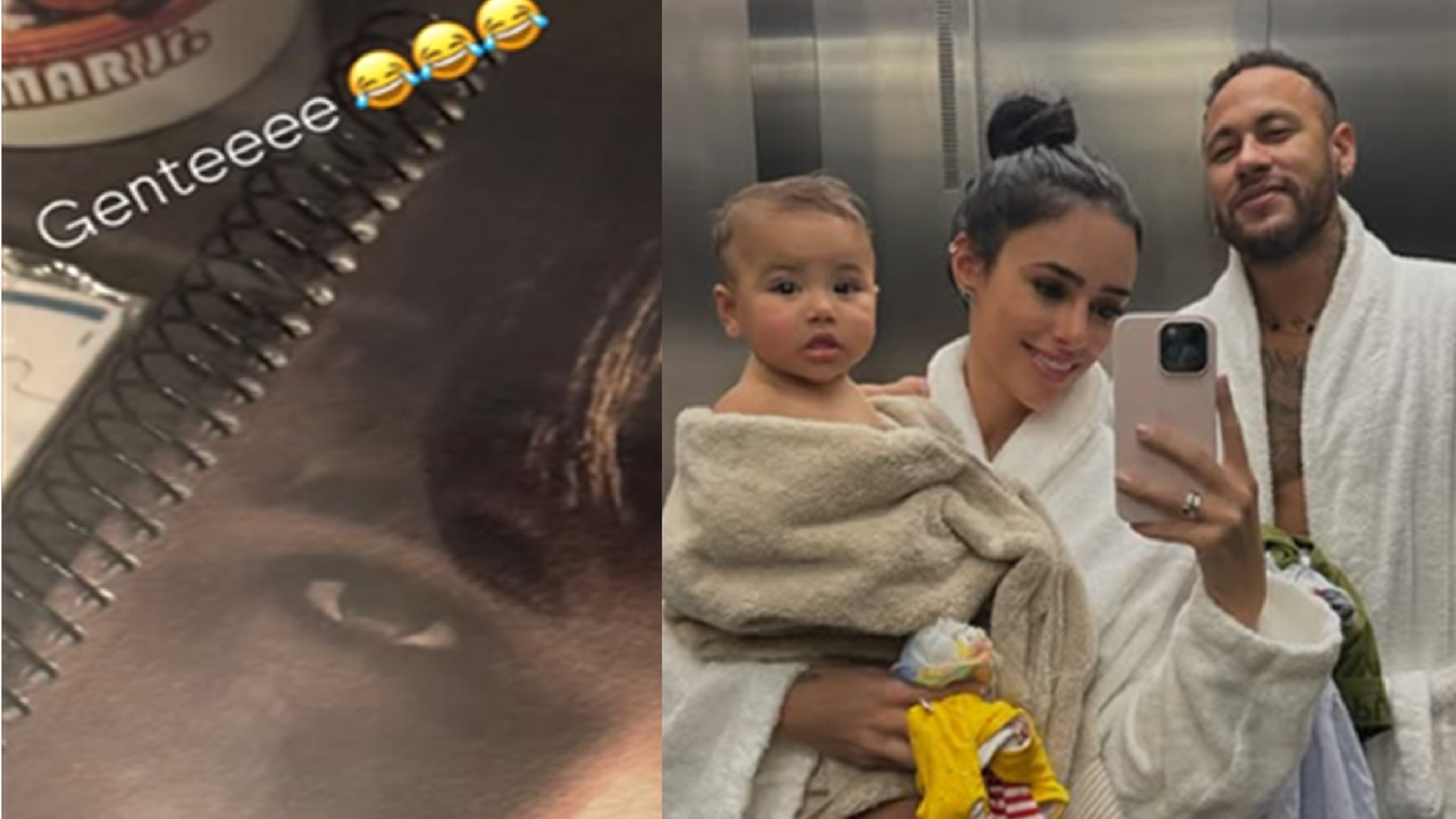 Bruna Biancardi expõe registros do arquivo pessoal de Neymar: ‘A carinha’
