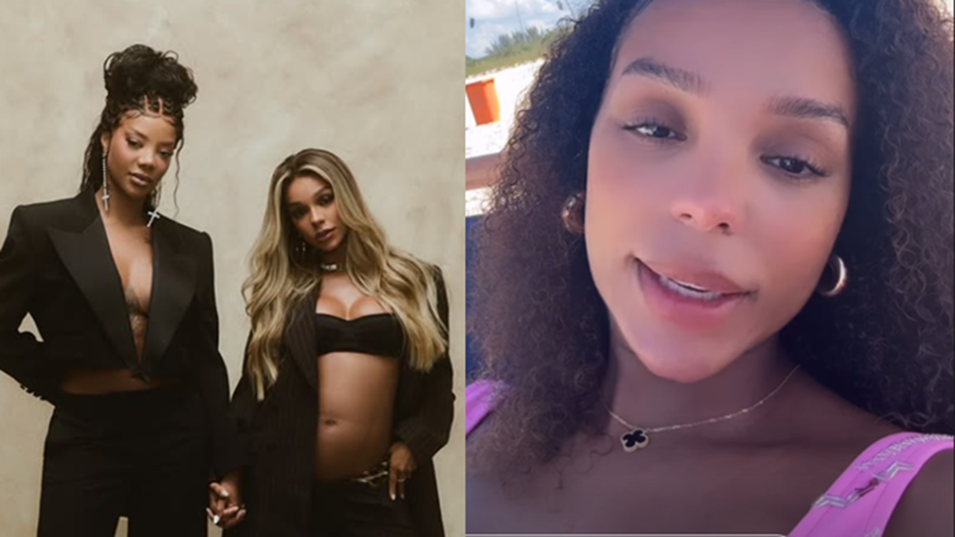 Brunna Gonçalves confessa sobre padrinhos da filha com Ludmilla: ‘Não vai’