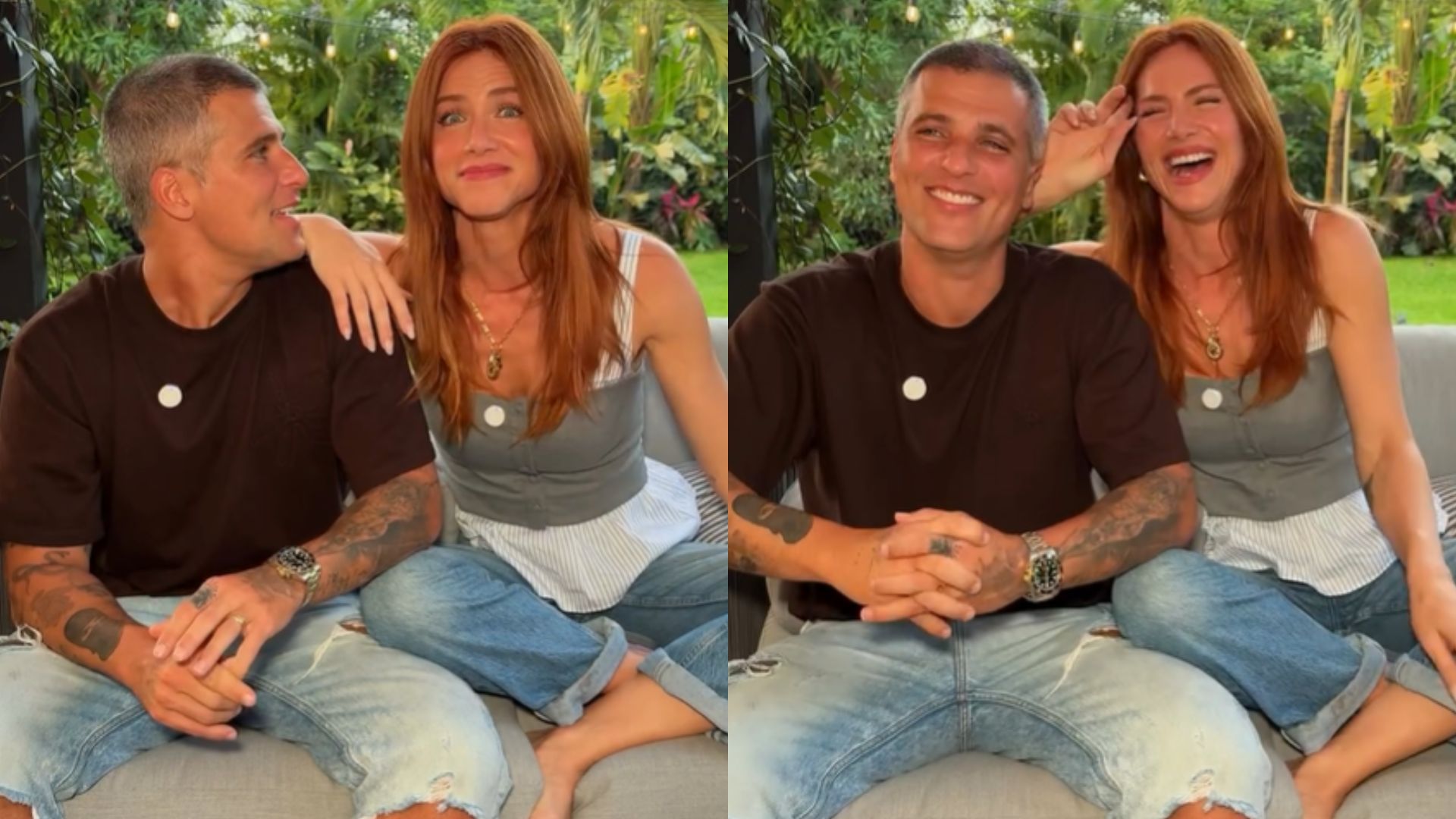 Bruno Gagliasso e Giovanna Ewbank se divertem ao compartilhar ‘segredos’ pessoais um do outro