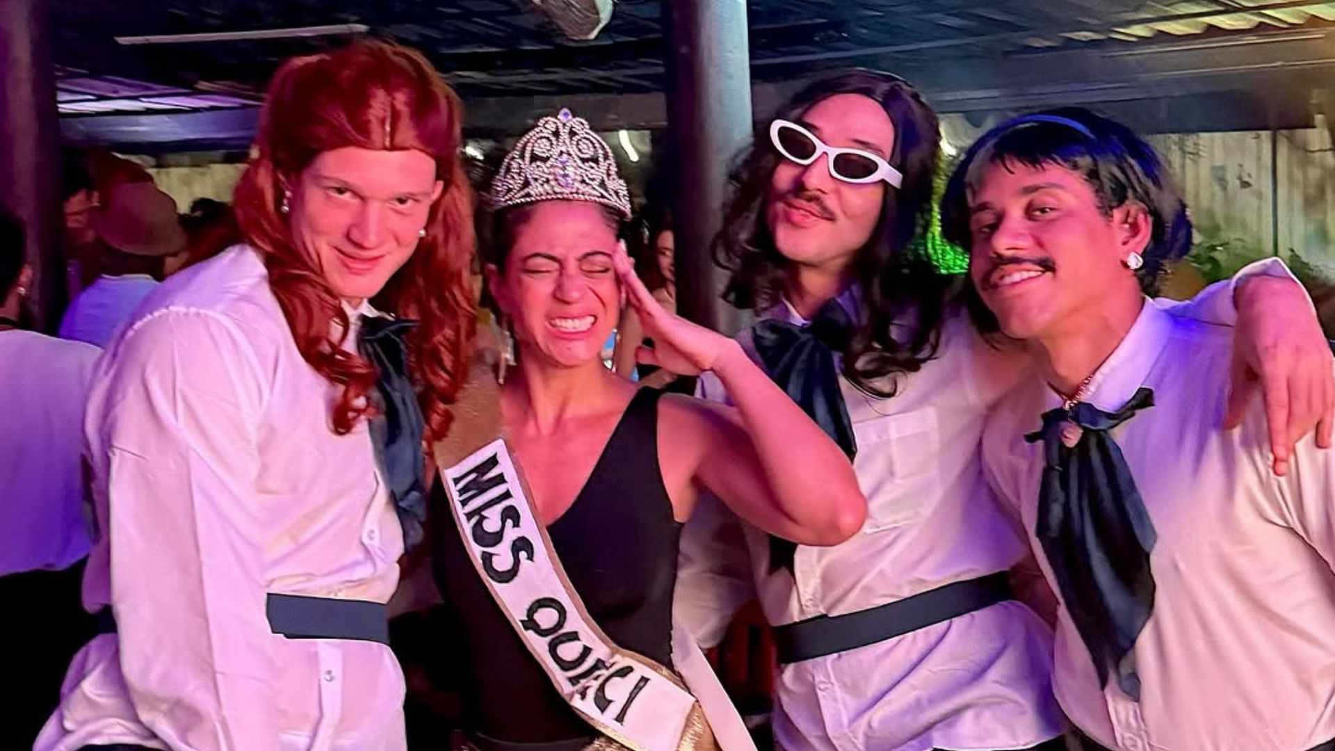 Carol Castro celebra 100 capítulos da novela: ‘Foi incrível festejar com essa equipe’