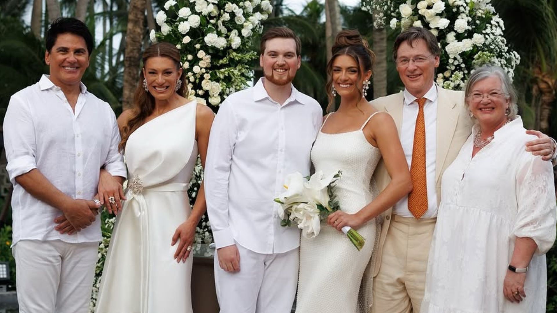 Recém-casada, Luma Cesar divide novas fotos da cerimônia com Ed Beccle