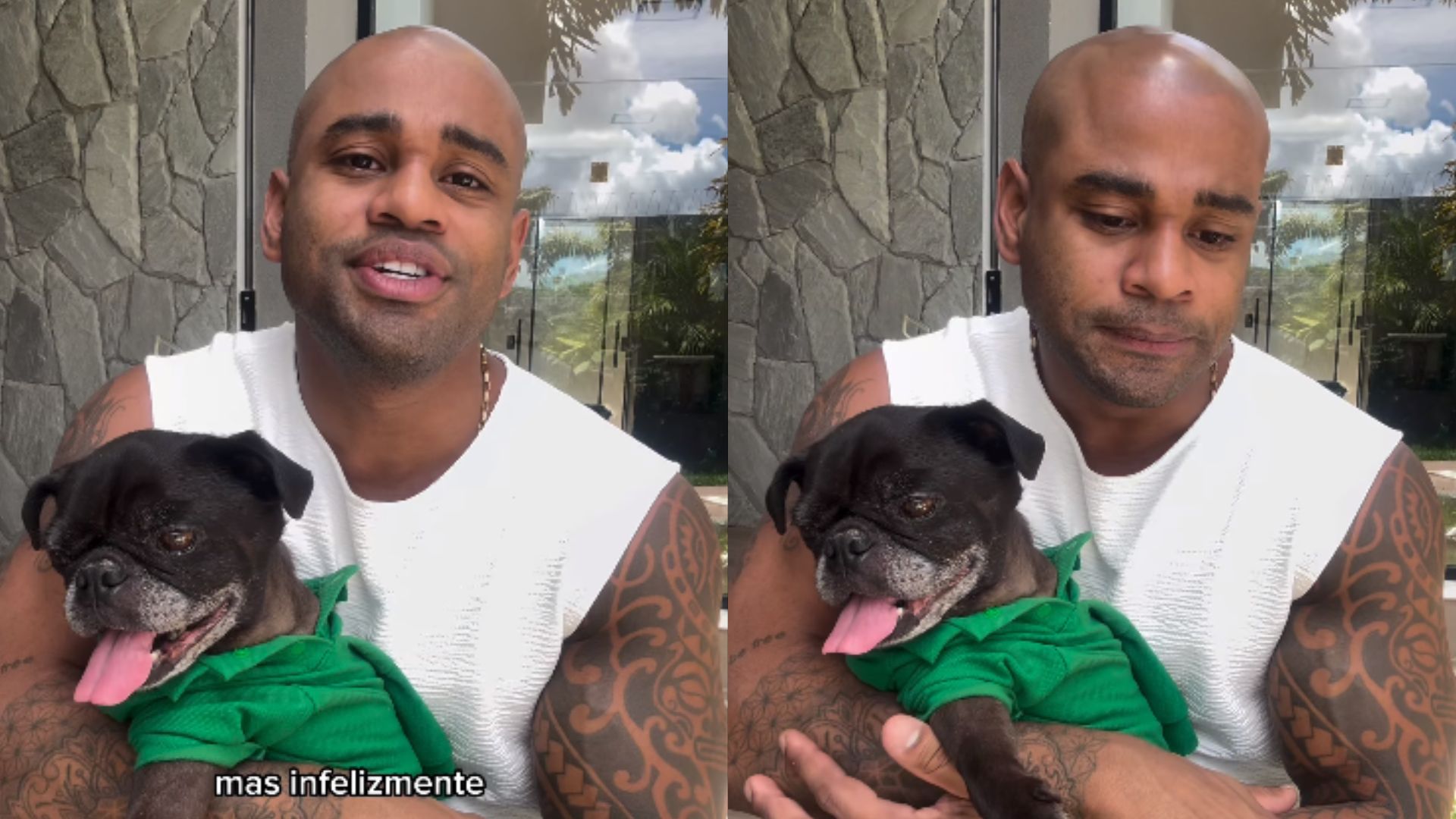 Cezar Black atualiza quadro de saúde de seu cachorro: ‘Péssimas notícias’