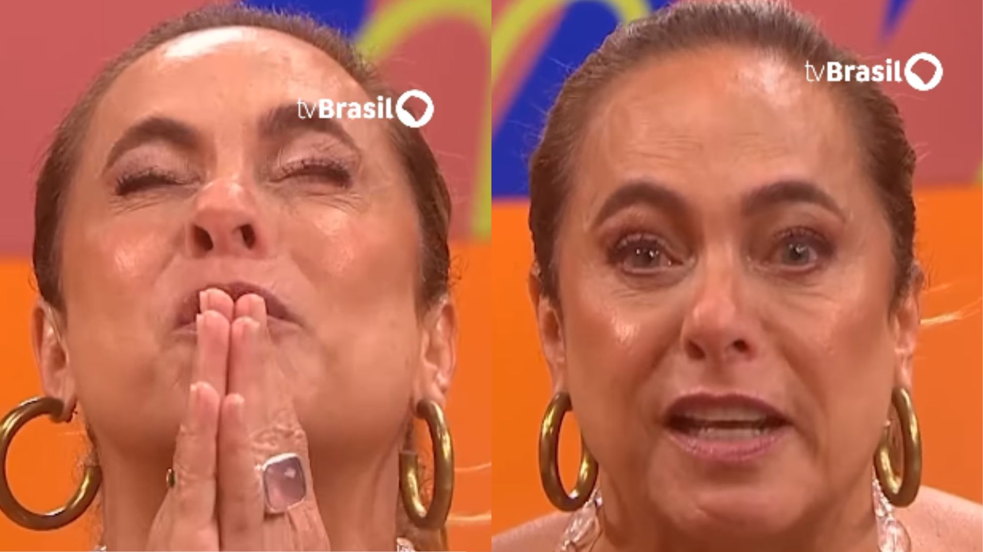 Cissa Guimarães chora ao mandar mensagem de apoio à Lexa no Sem Censura
