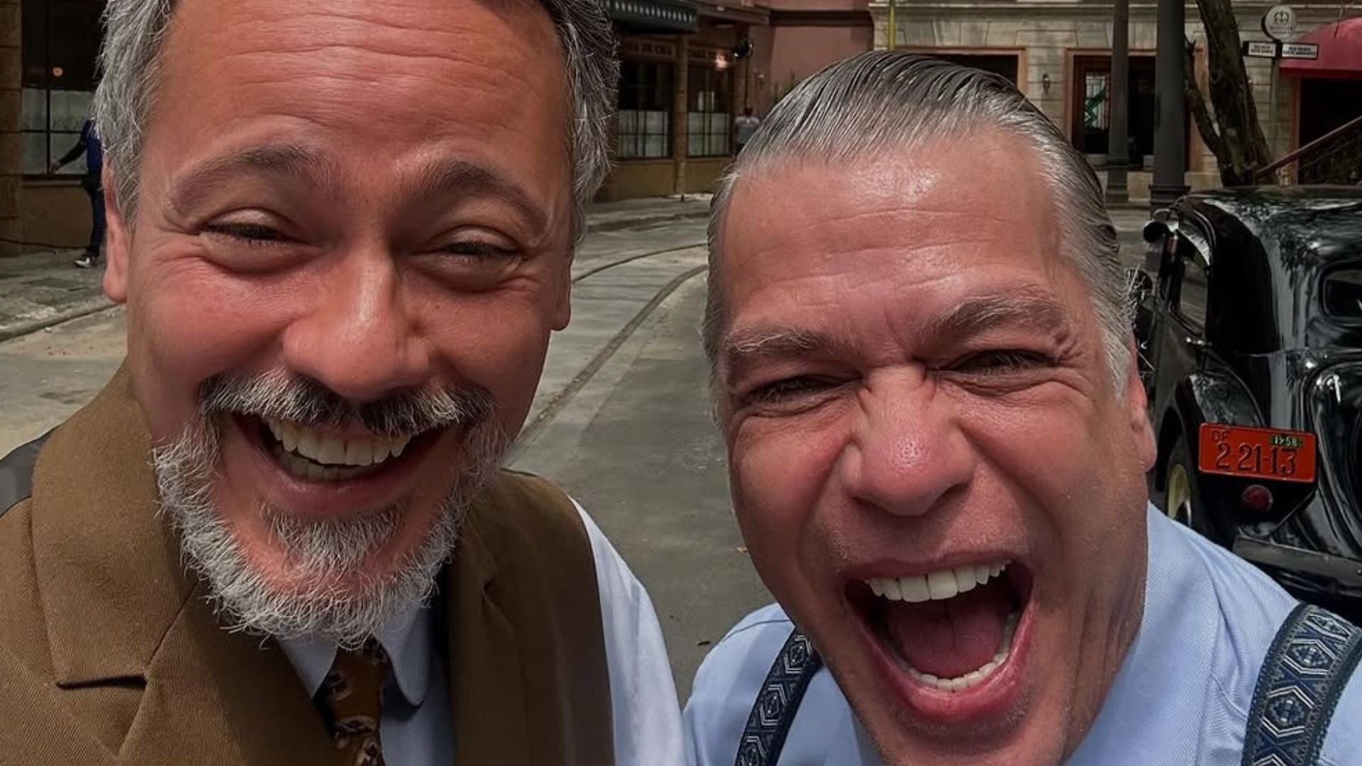 Danton Mello exalta parceria com Fábio Assunção em novela: ‘Sempre te admirei’