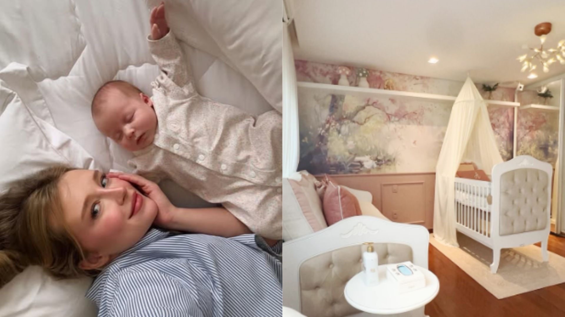 Duda Reis mostra o quarto de sua filha: ‘Não ficou a coisa mais linda?’