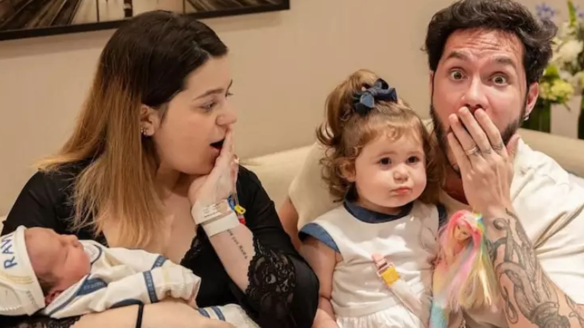 Eliezer recebe mensagem inusitada da babá da filha e diverte os seguidores