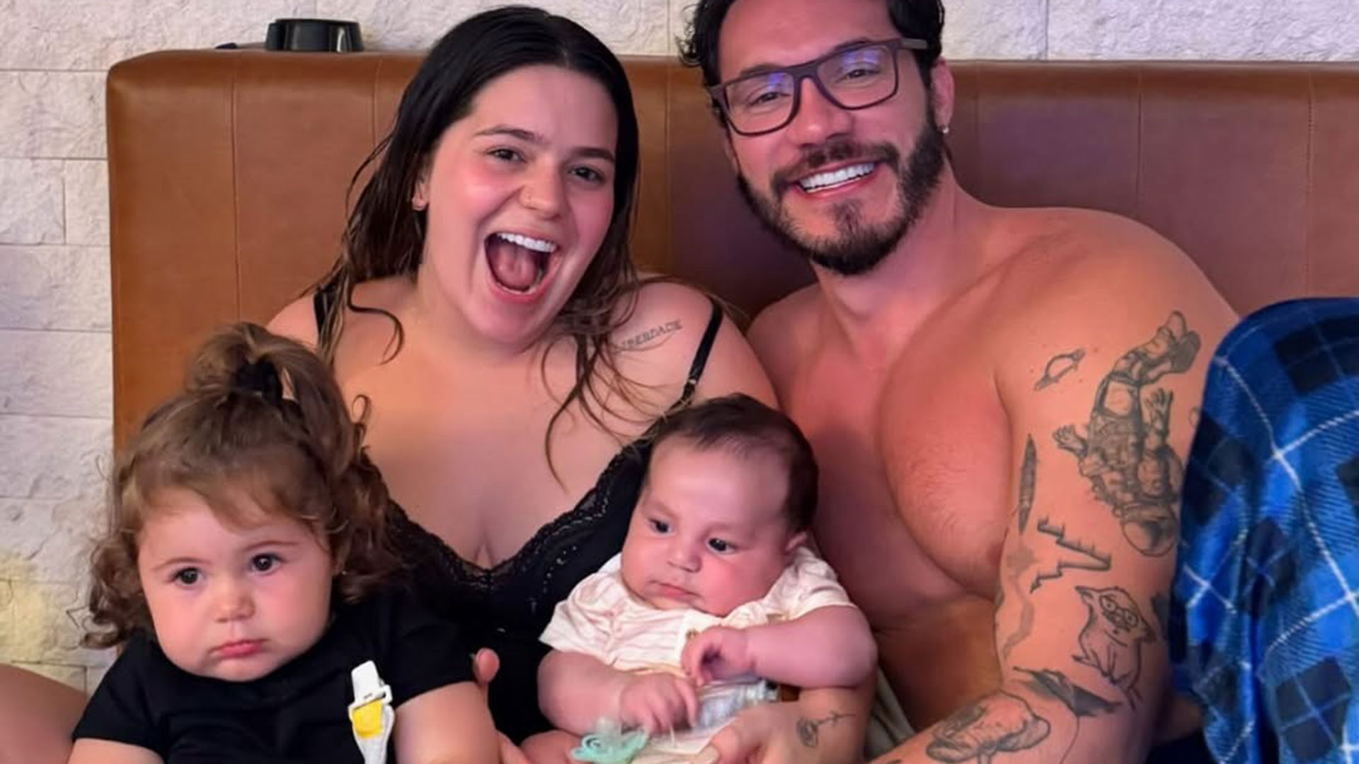 Eliezer mostra foto fofa da filha Lua e revela: ‘Ciumento’