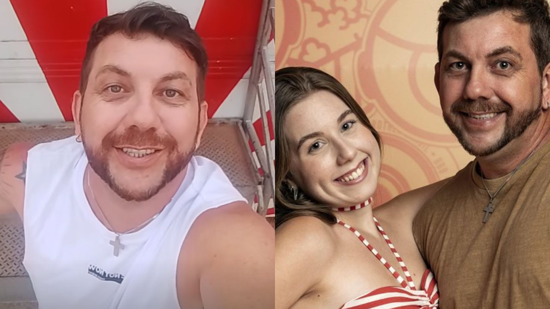 Eliminados do BBB 25, Edilberto e Raissa retomam apresentações em circo
