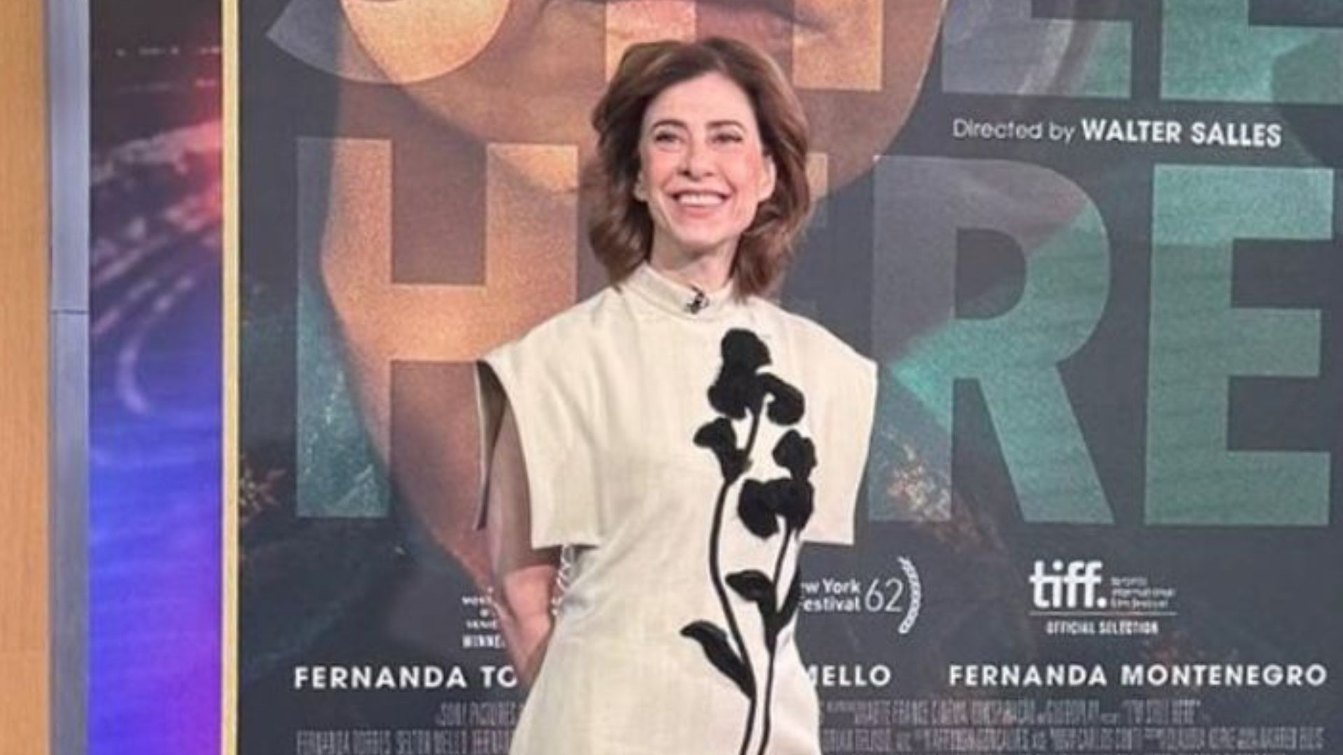 Fernanda Torres aumenta ansiedade pelo Oscar ao exibir bastidores de ‘Good Morning America’