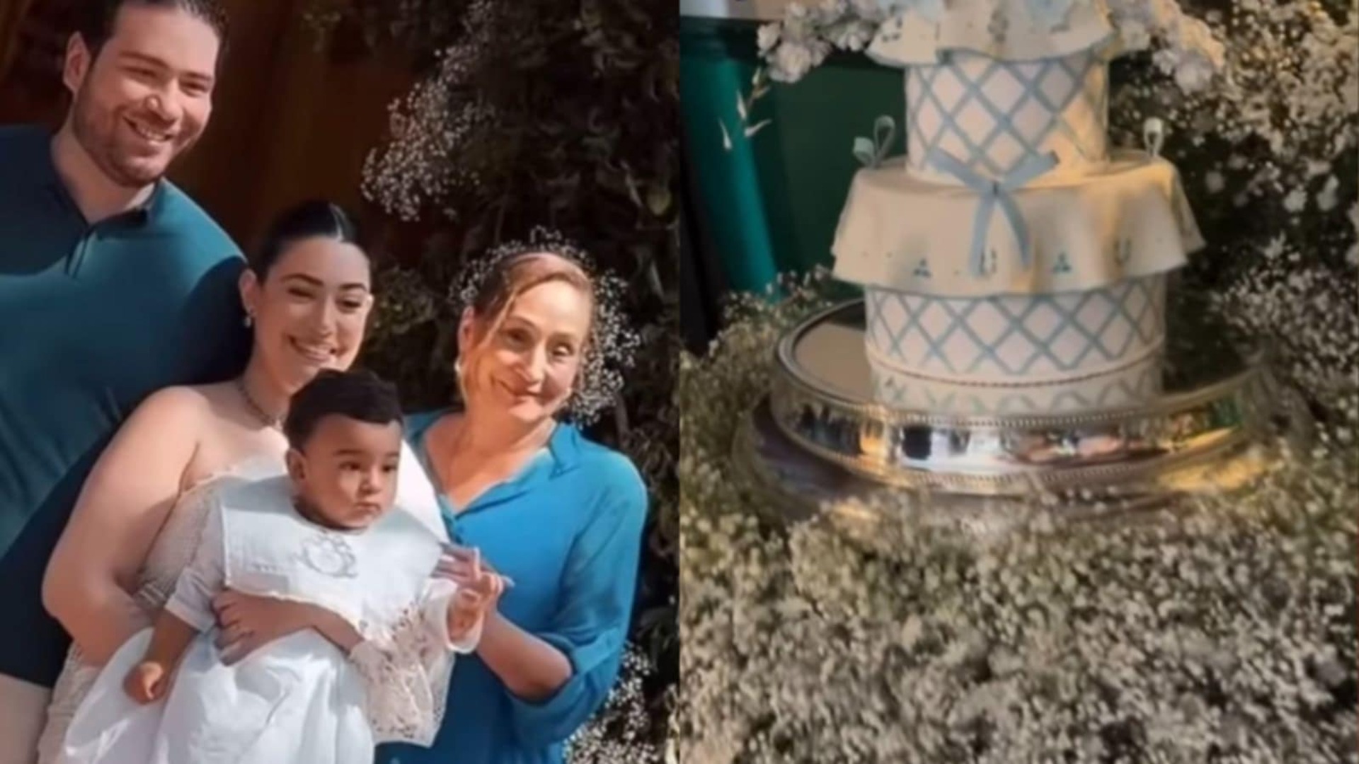 Luxo e delicadeza: veja a festa pós-batizado do neto de Sonia Abrão