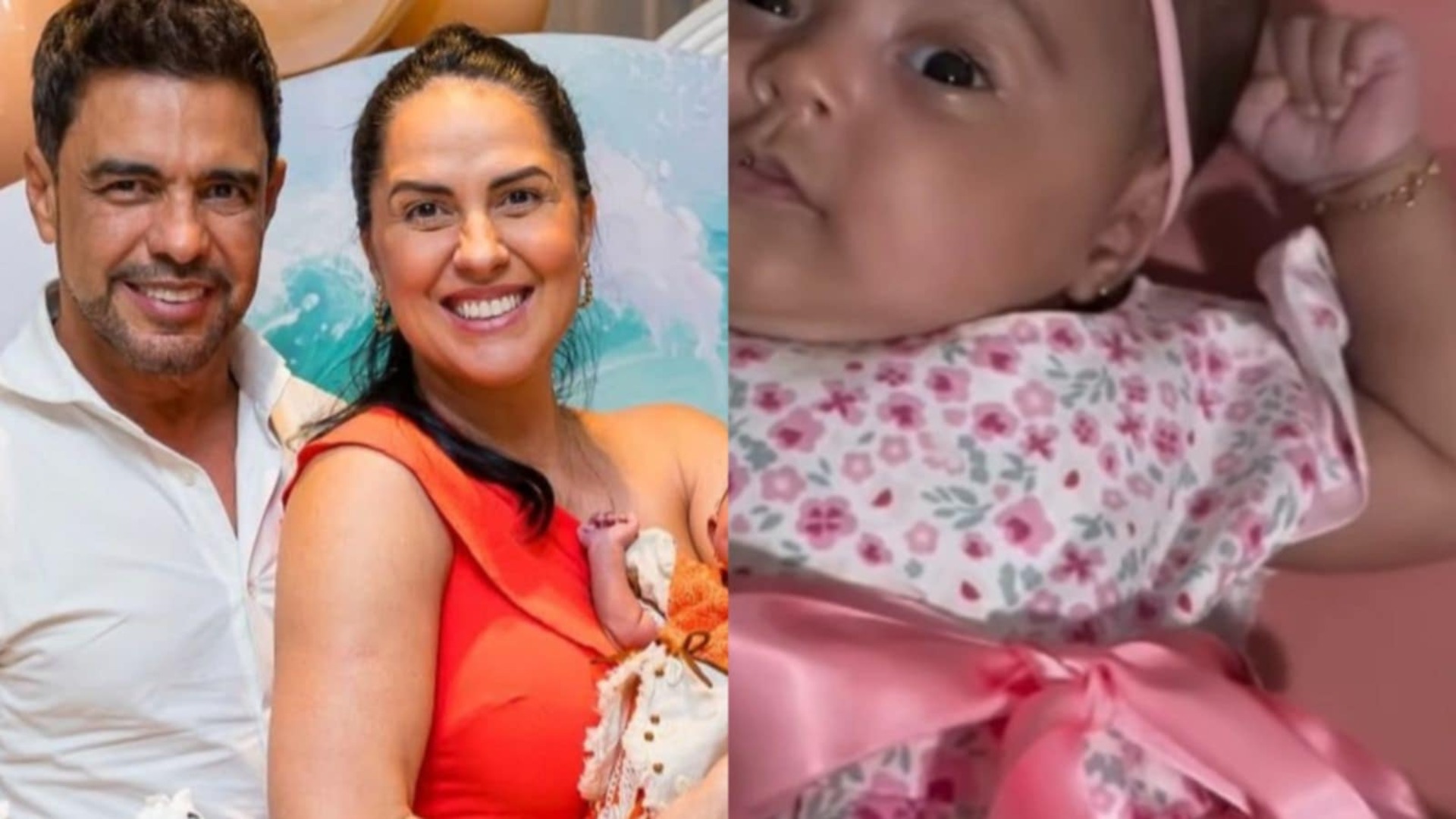 Filha de Graciele e Zezé encanta demais ao surgir de vestido florido; veja