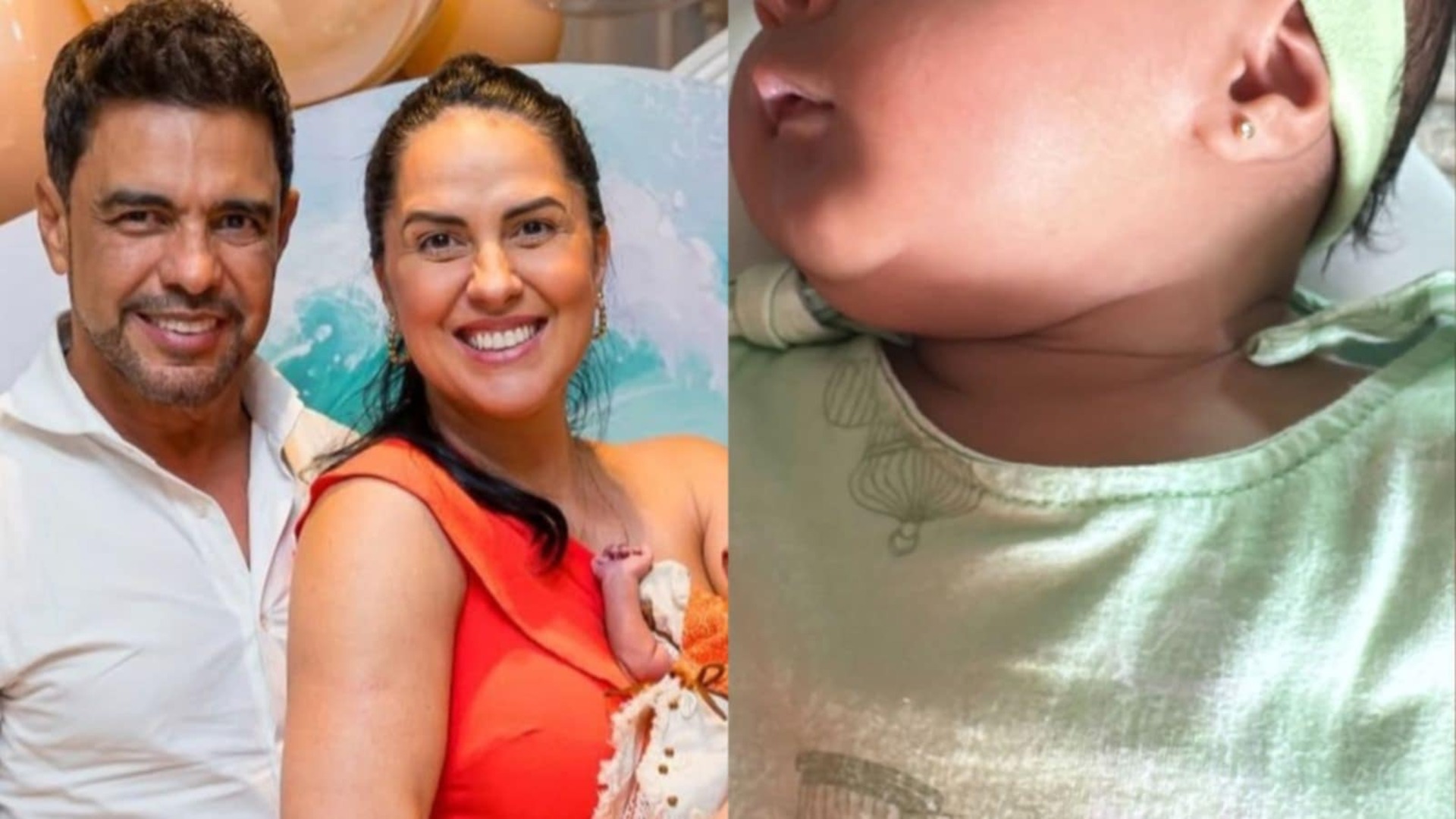 Filha de Zezé Di Camargo dá show de fofura com bochechas; veja