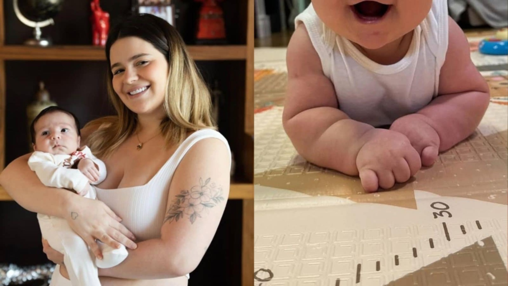 Filho de Viih Tube completa 3 meses e famosa relembra susto: ‘Guerreiro’