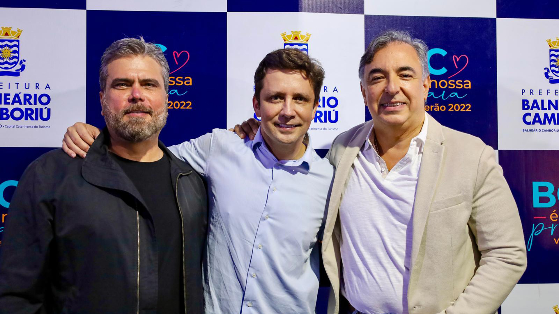 Frederico Lapenda prestigia a inauguração da orla de Balneário Camboriú
