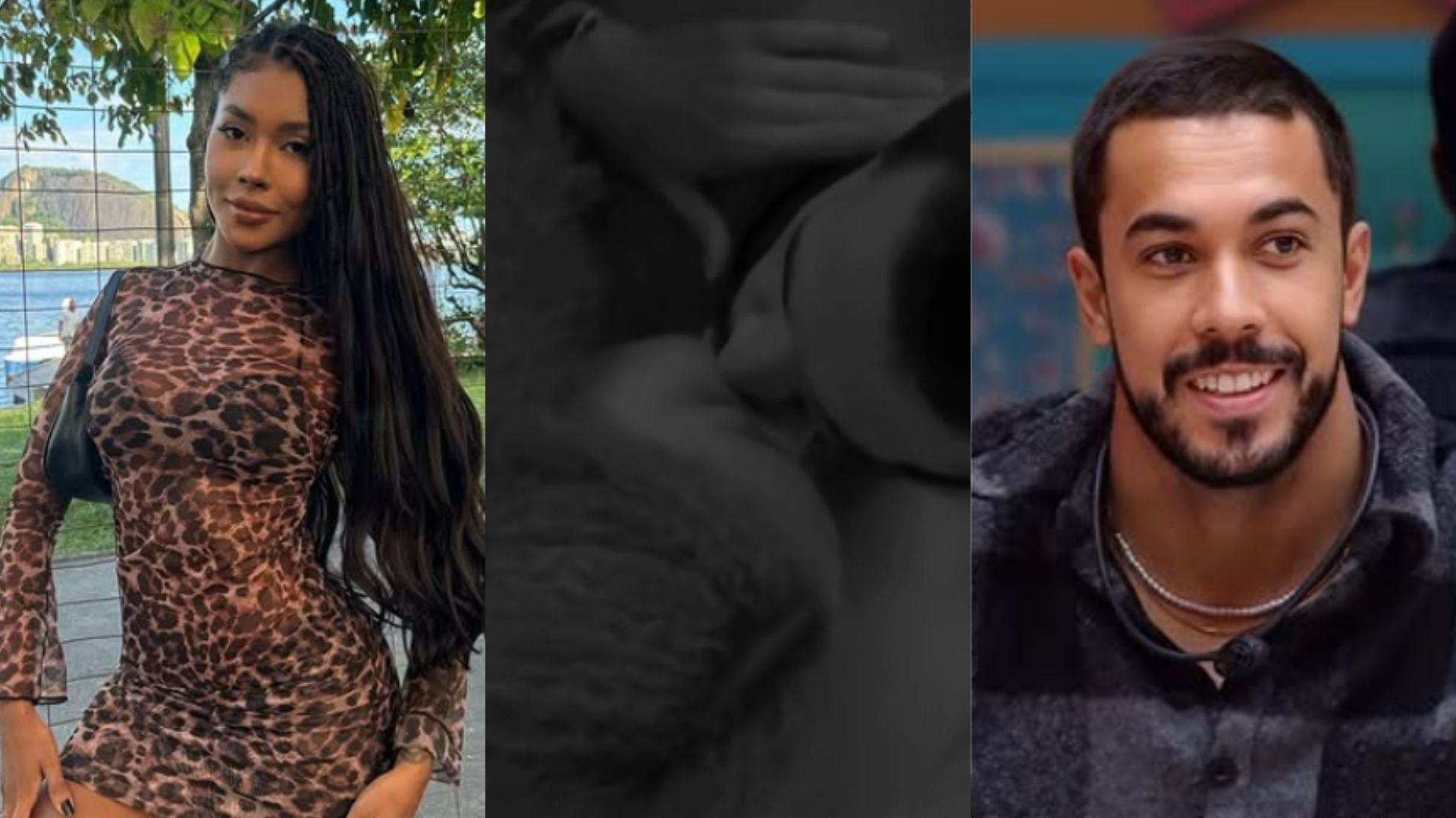 BBB 25: Giovanna e Maike protagonizam primeiro beijo em clima de romance