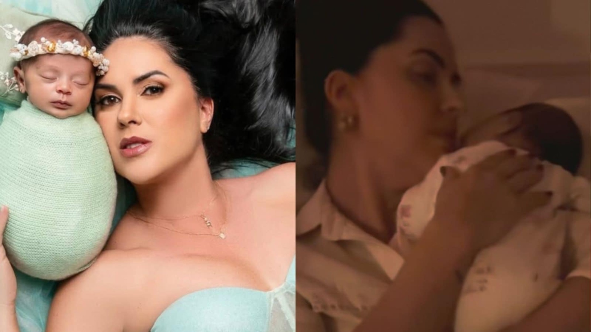 Graciele Lacerda faz retrospectiva emocionante de 45 dias da filha; veja
