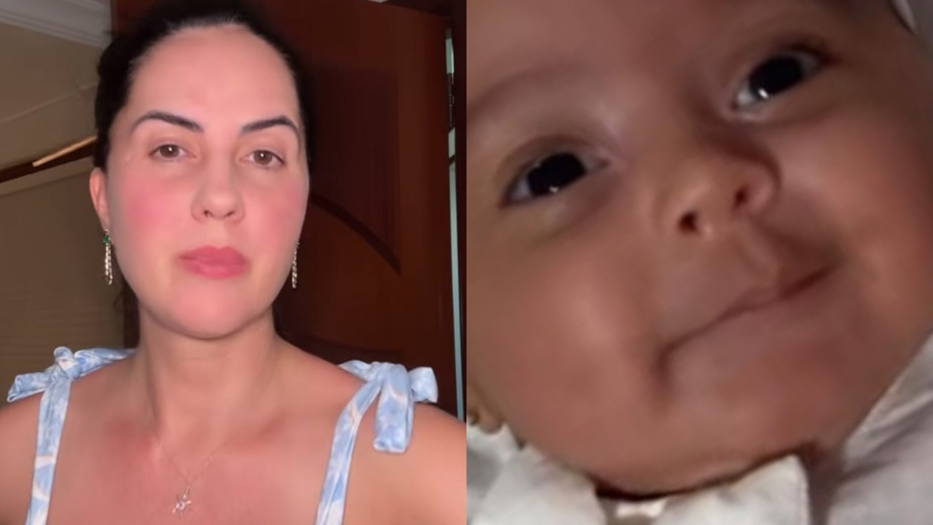 Filha de Graciele Lacerda surge com look estiloso: ‘Mamãe me enfeitou’