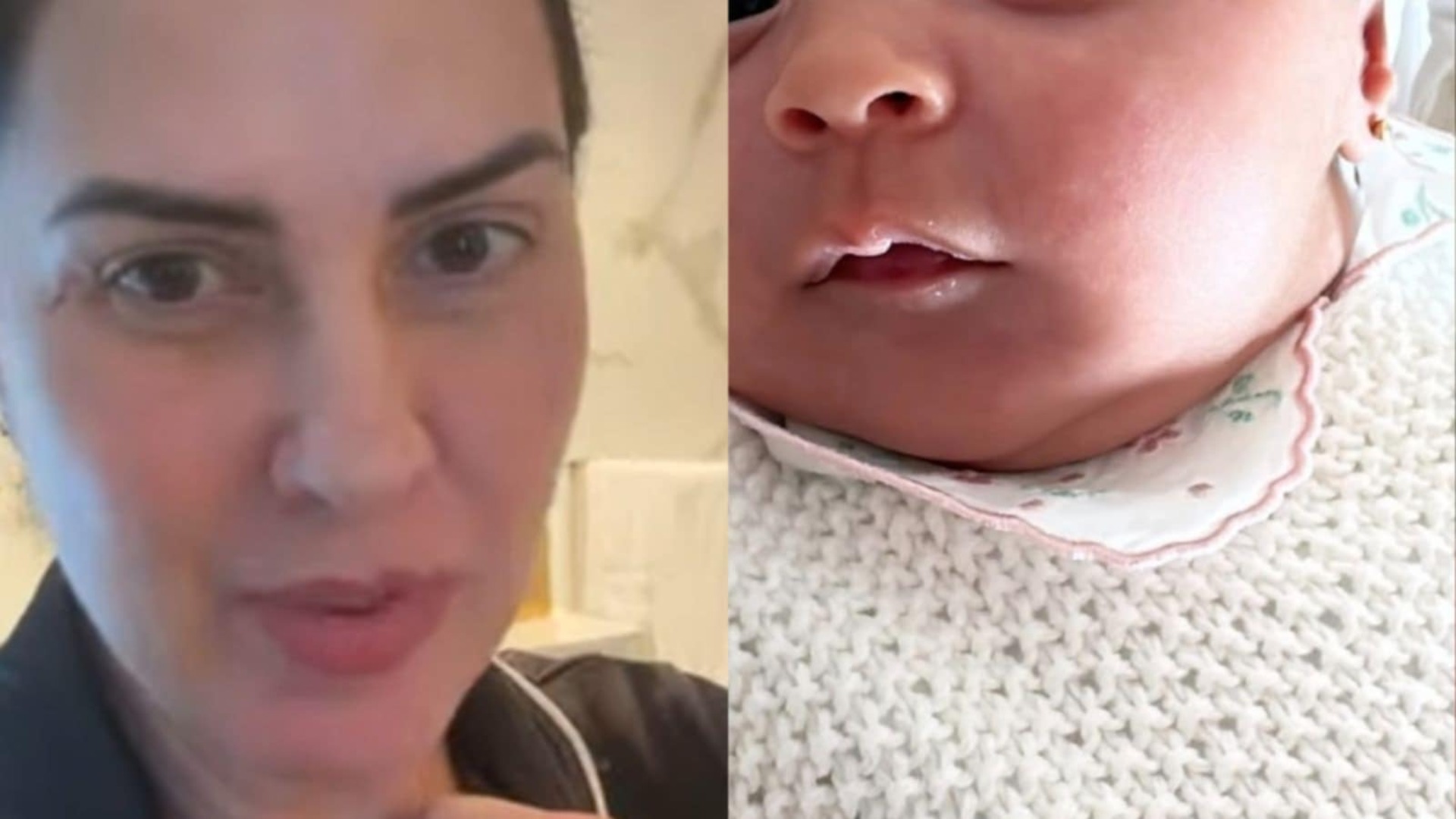 Graciele Lacerda mostra look da filha para primeira saída da bebê
