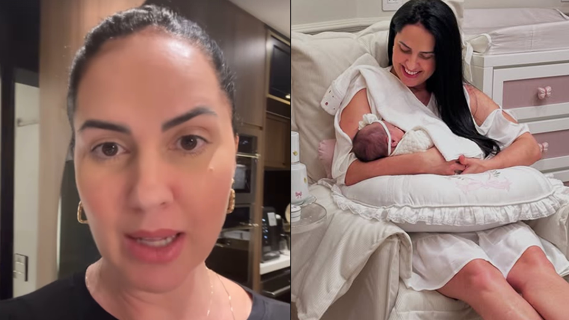 Graciele Lacerda revela medo após o nascimento da filha com Zezé Di Camargo