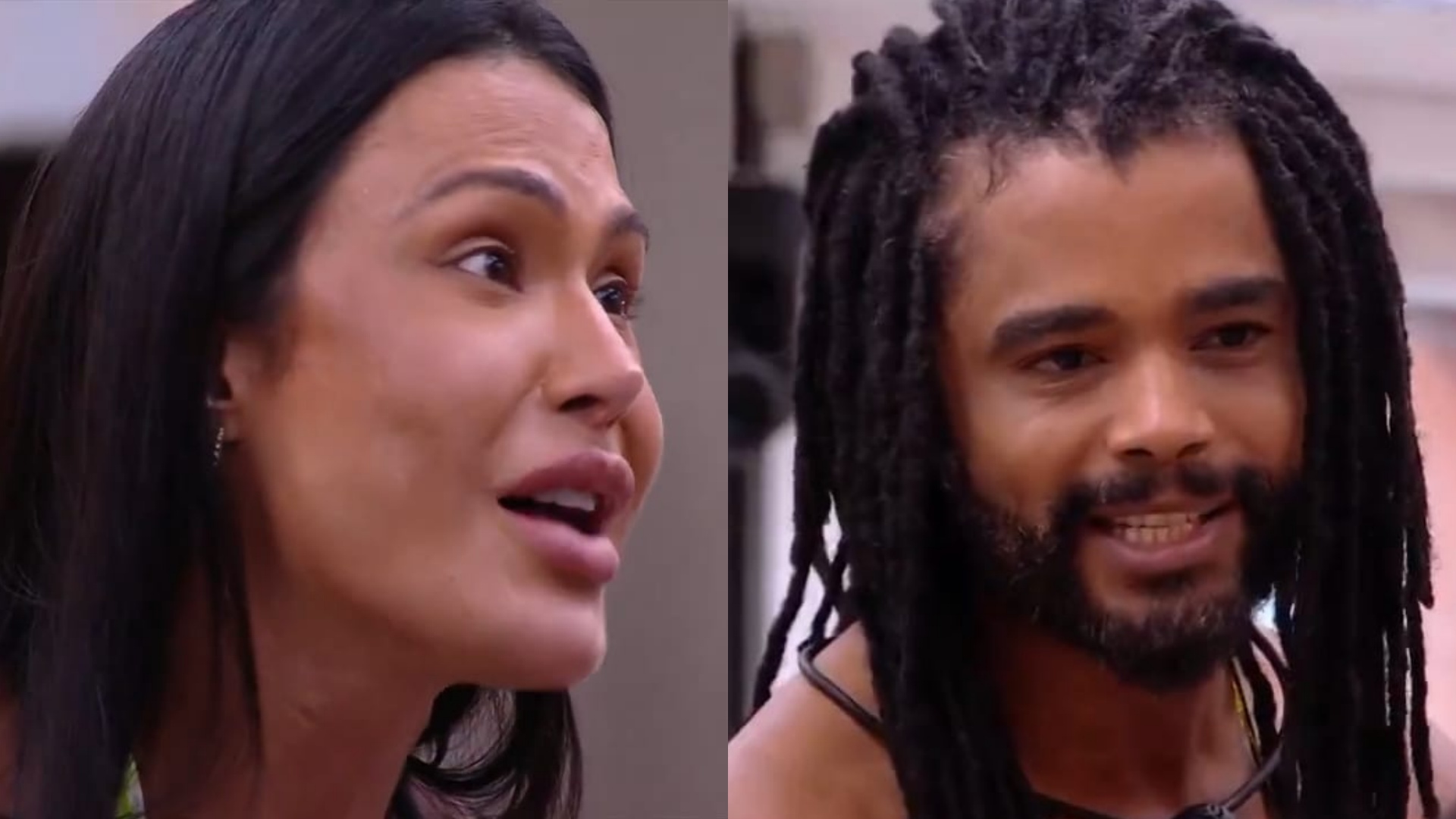 BBB 25: Gracyanne Barbosa e Diogo Almeida discutem: ‘Atitude foi péssima’