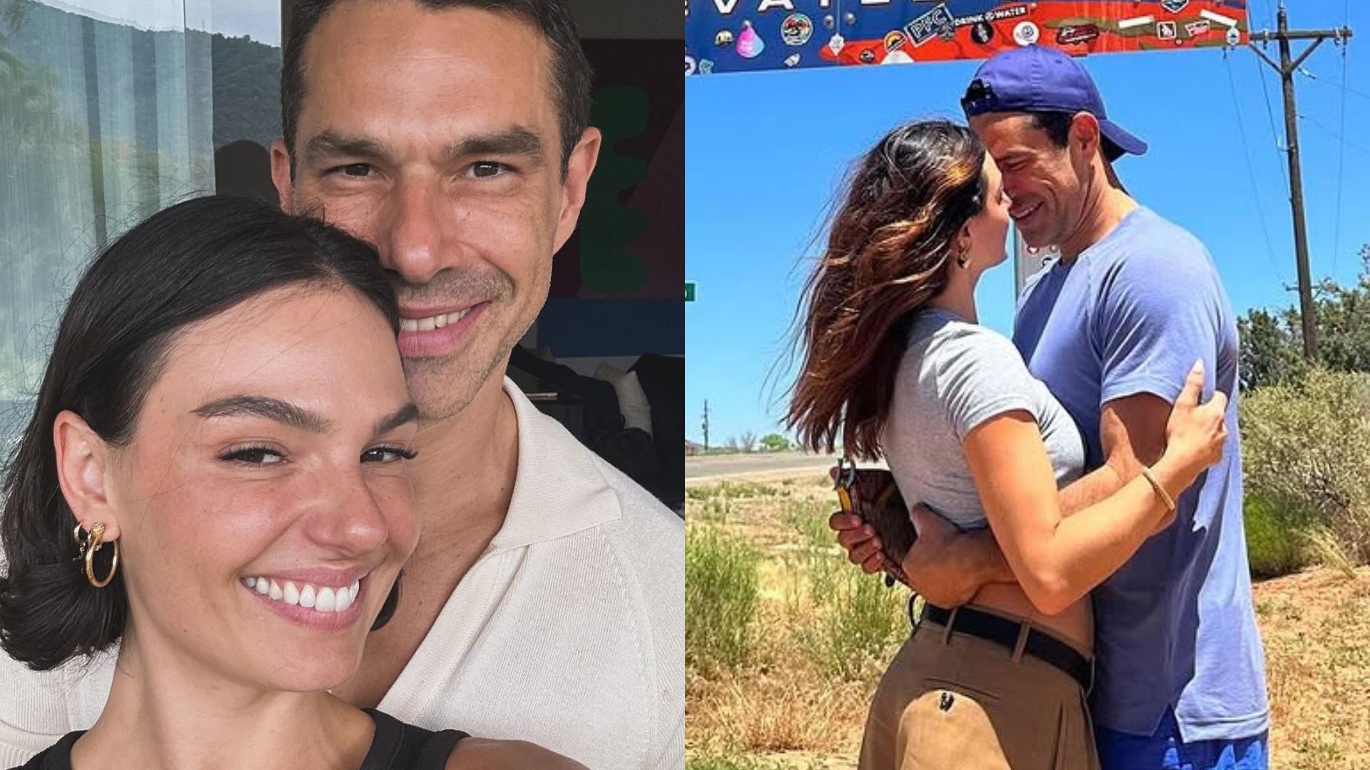 Isis Valverde ganha declaração do marido em data especial: ‘Dádiva ter você’