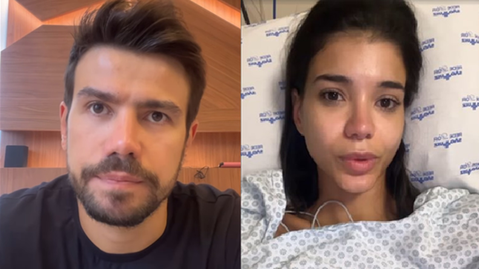 Mariano expõe susto com Jakelyne Oliveira após ida às pressas ao hospital: ‘Desesperador’