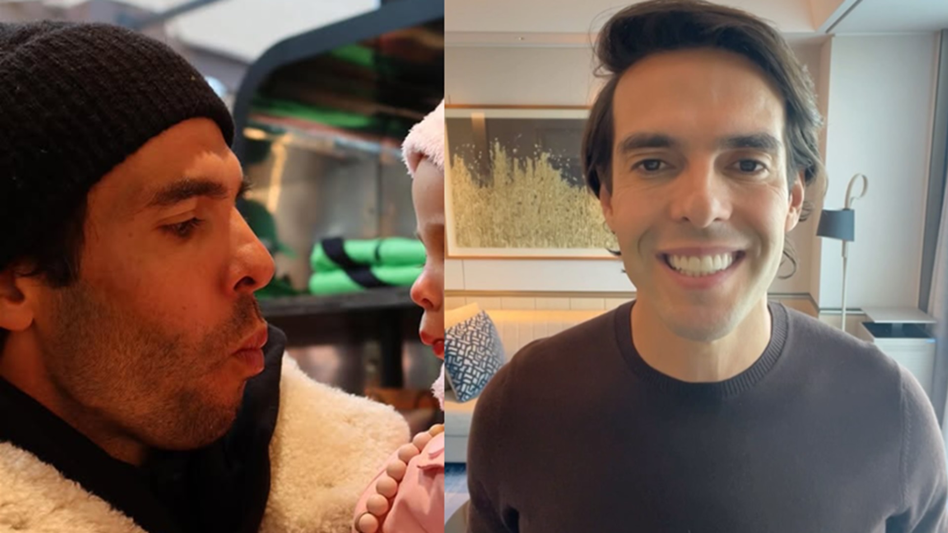 Kaká se declara no aniversário da filha caçula: ‘Obrigado por existir’
