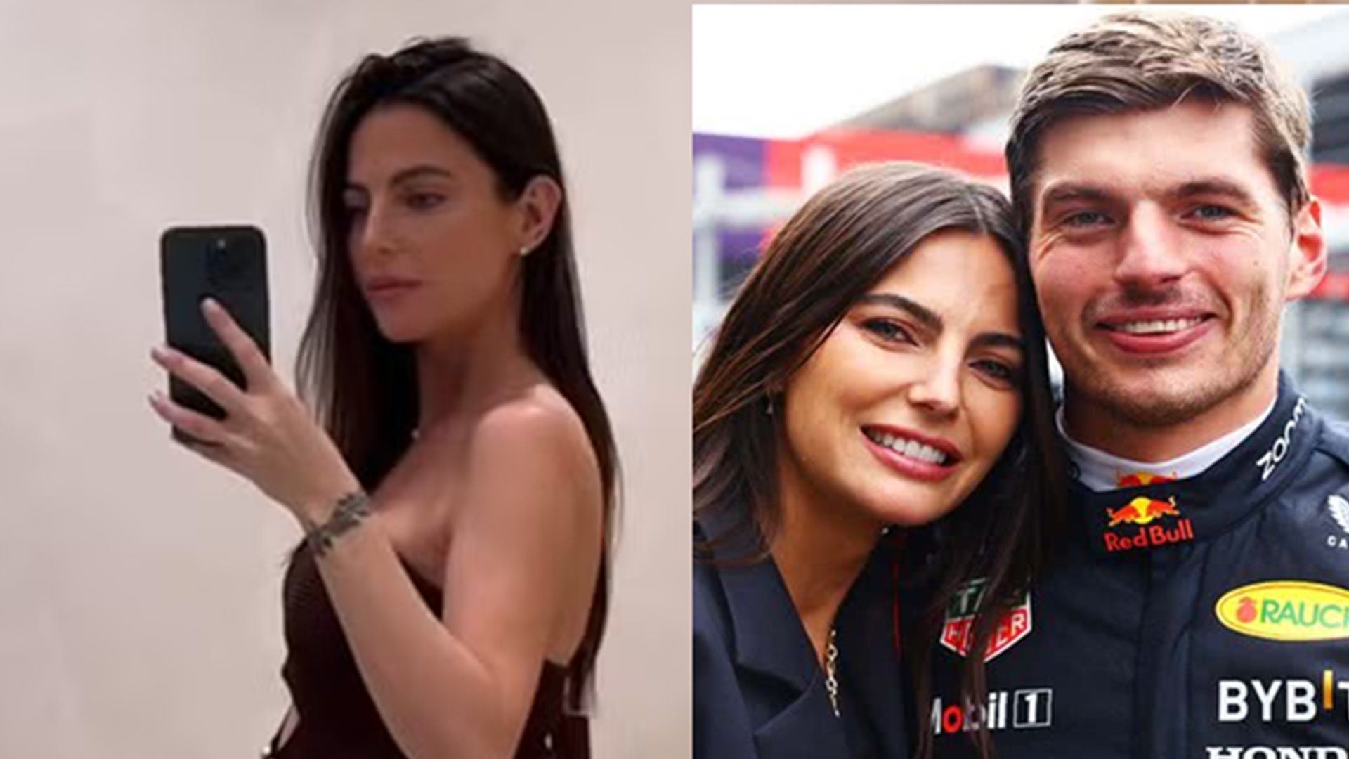 Tá crescendo! Filha de Nelson Piquet exibe barriga de grávida em nova aparição