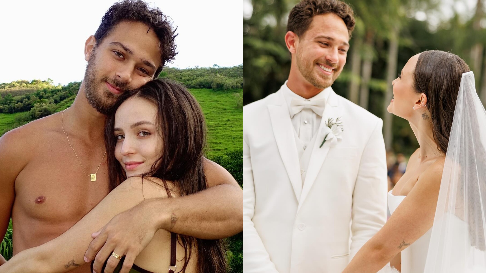 Larissa Manoela se declara no aniversário do marido: ‘Minha metade’