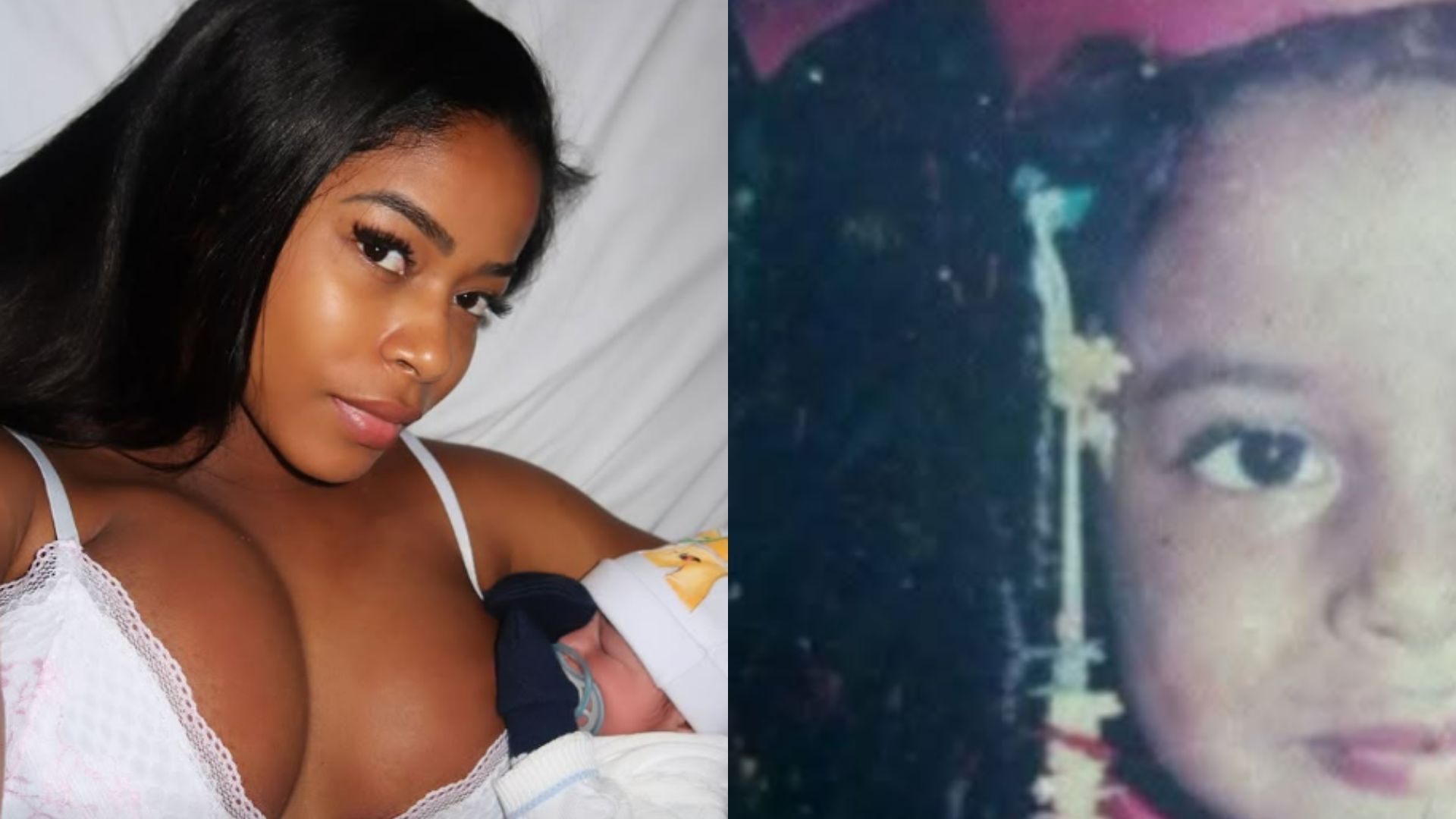 Lorena Maria elenca semelhanças com o filho ao resgatar foto da infância