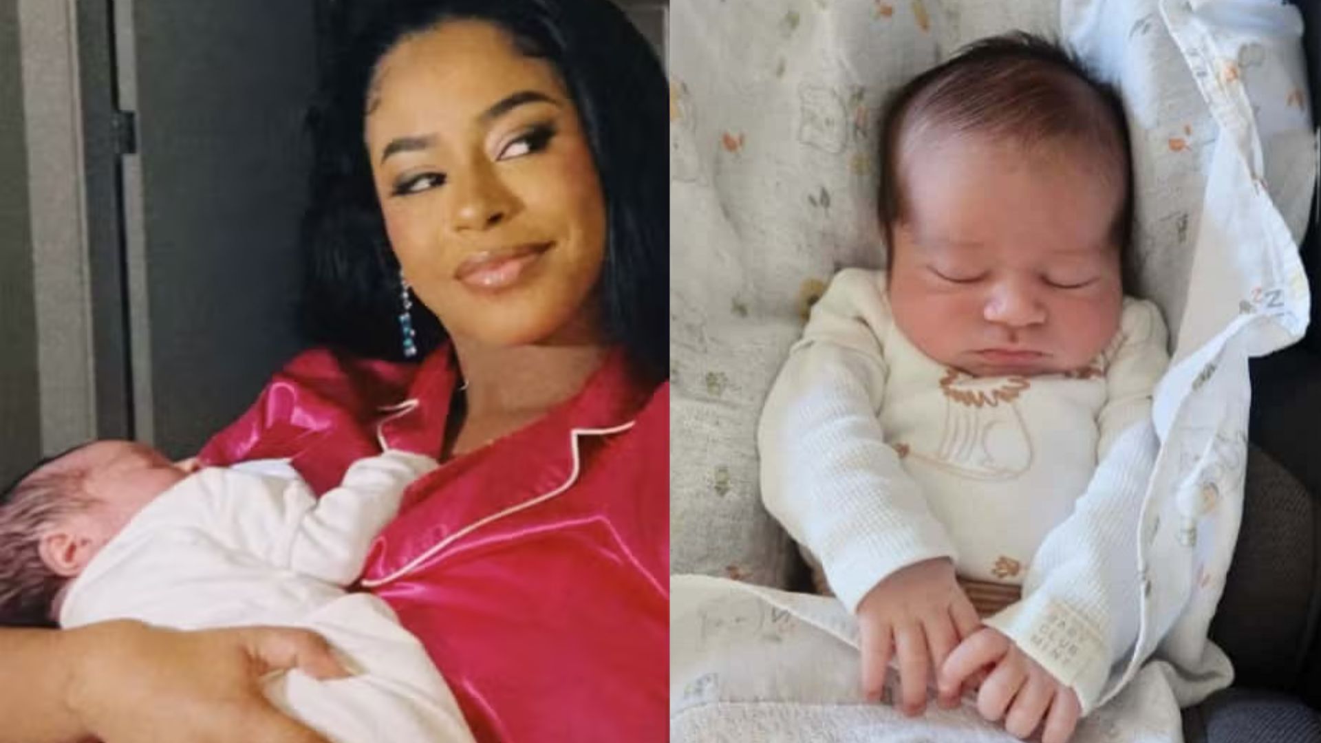 Lorena Maria mostra foto da barriga uma semana após o parto do filho, Rás