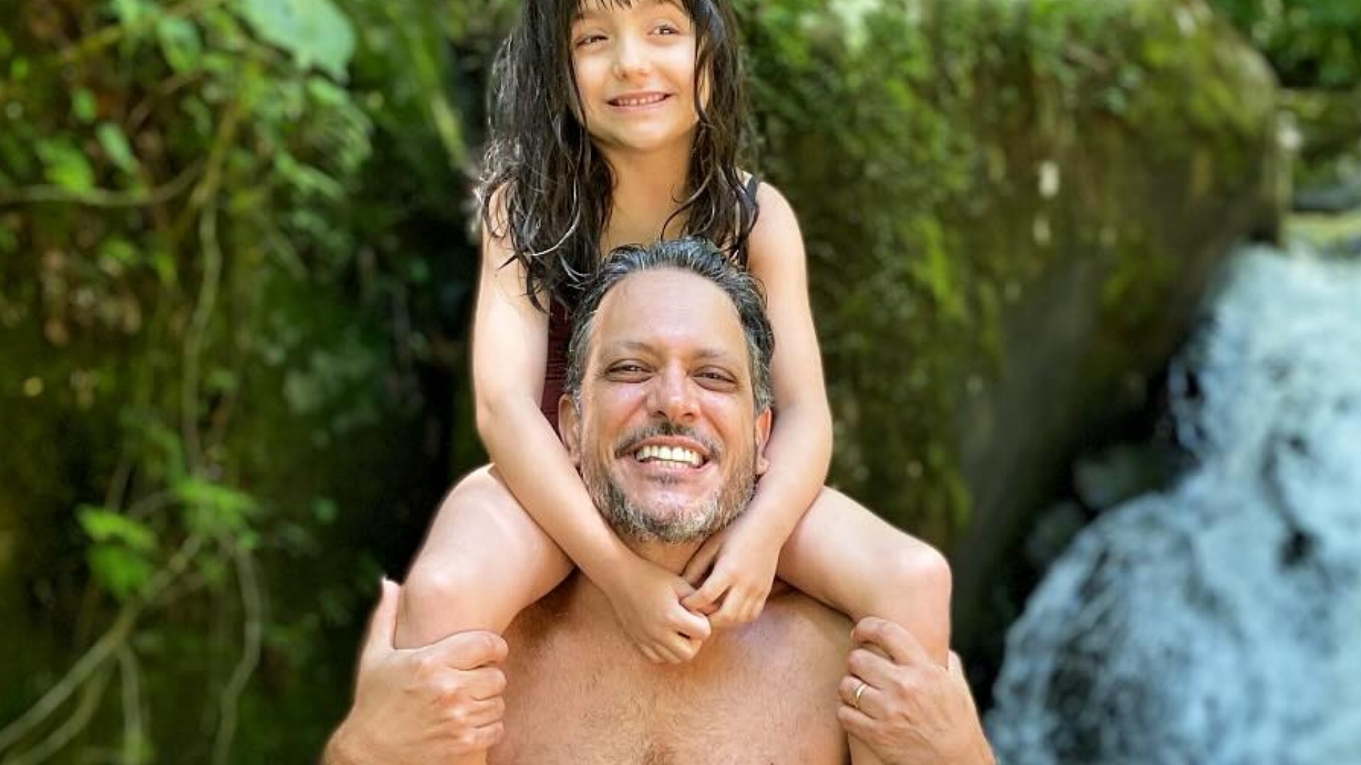 Lucio Mauro Filho encanta ao comemorar o aniversário da filha caçula