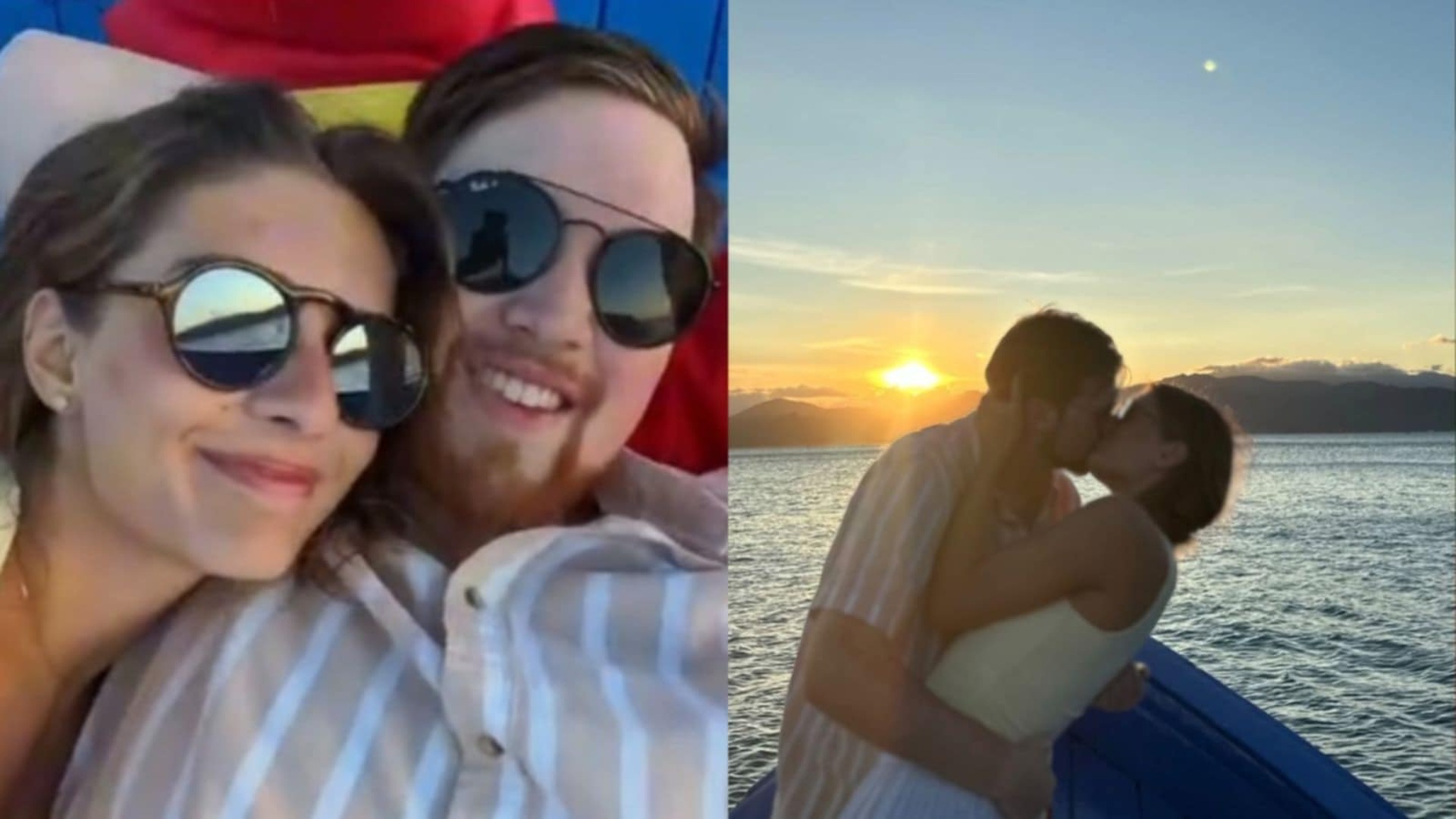 Luma Cesar mostra passeio de barco com o marido no Vietnã
