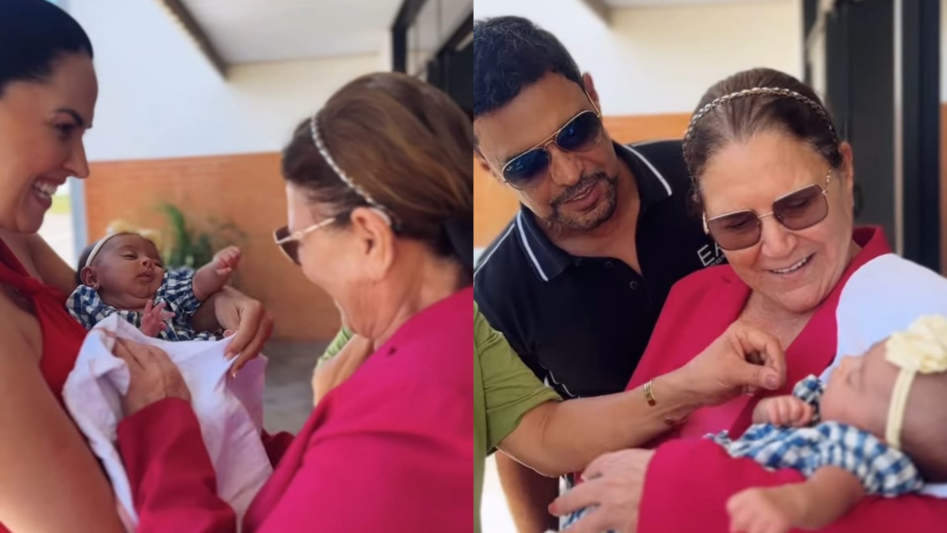 Zezé Di Camargo mostra encontro de sua mãe com a neta: ‘Para sempre marcado’