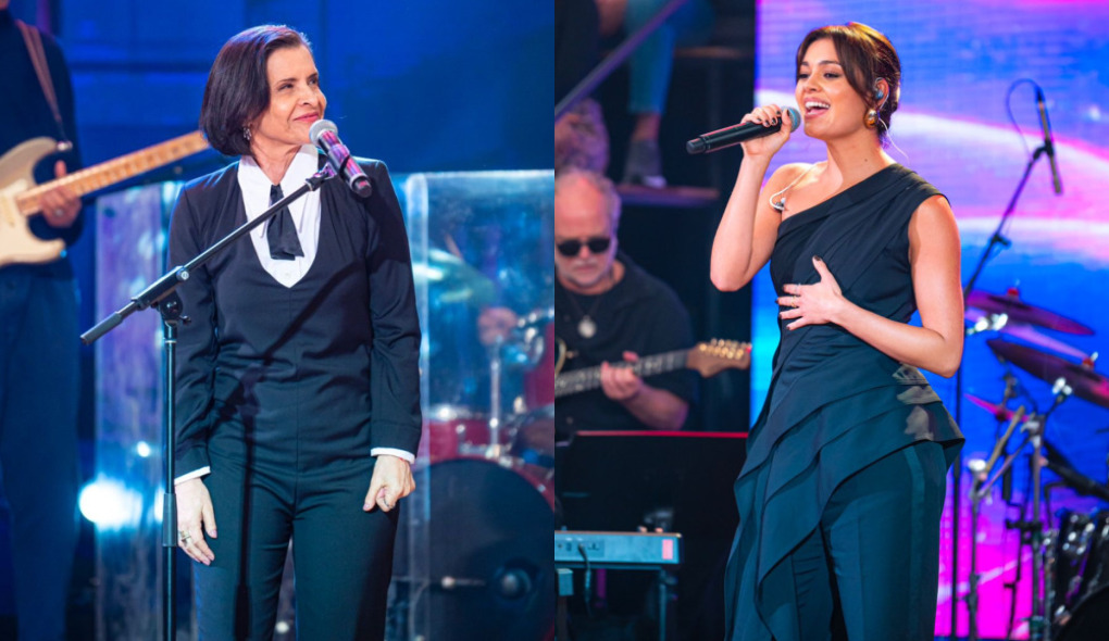 Marina Lima elogia voz de Sophie Charlotte em homenagem à cantora: ‘Que talento ela tem!’