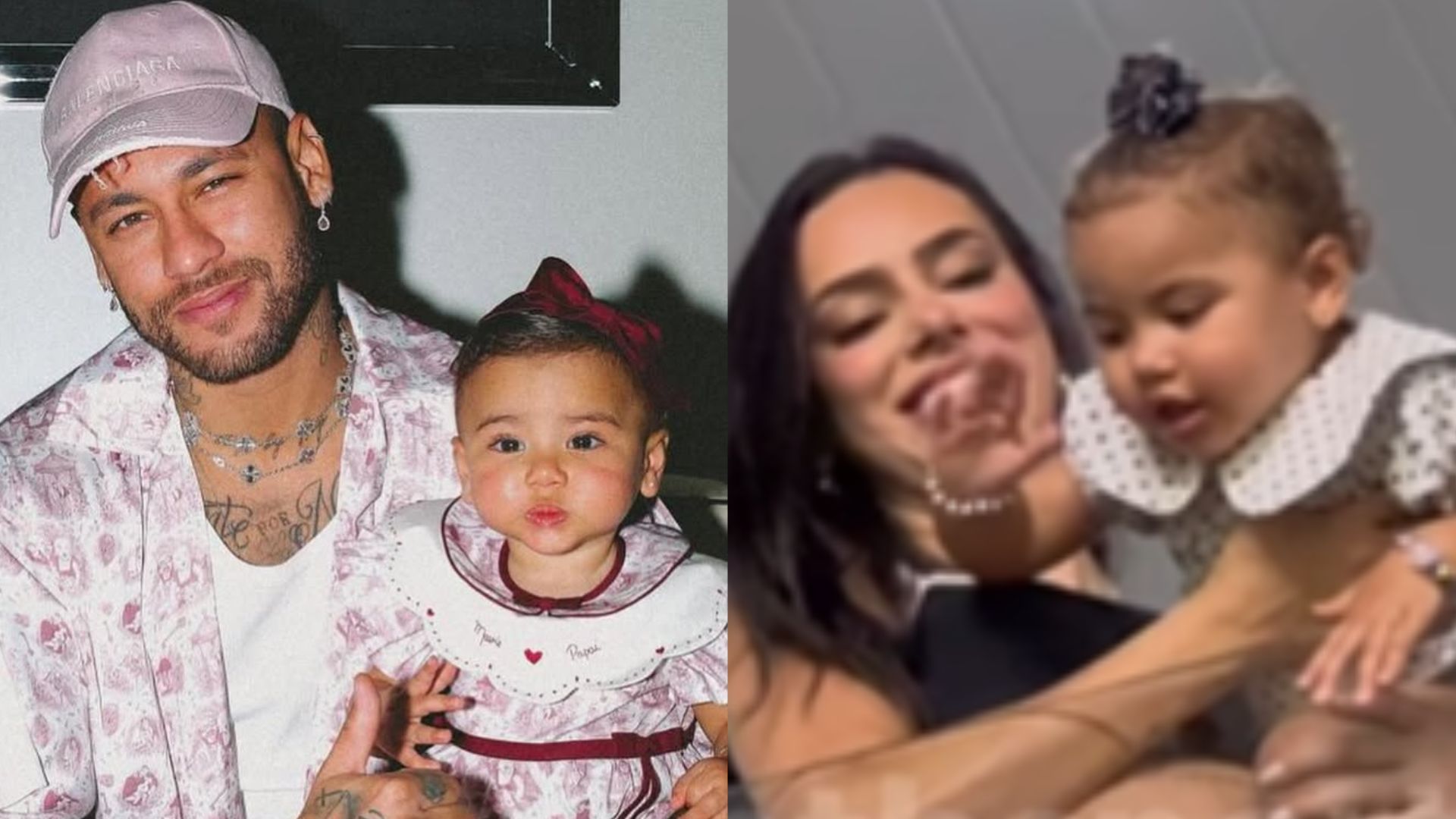Filha de Neymar Jr, Mavie encanta torcida ao esbanjar carisma em estádio