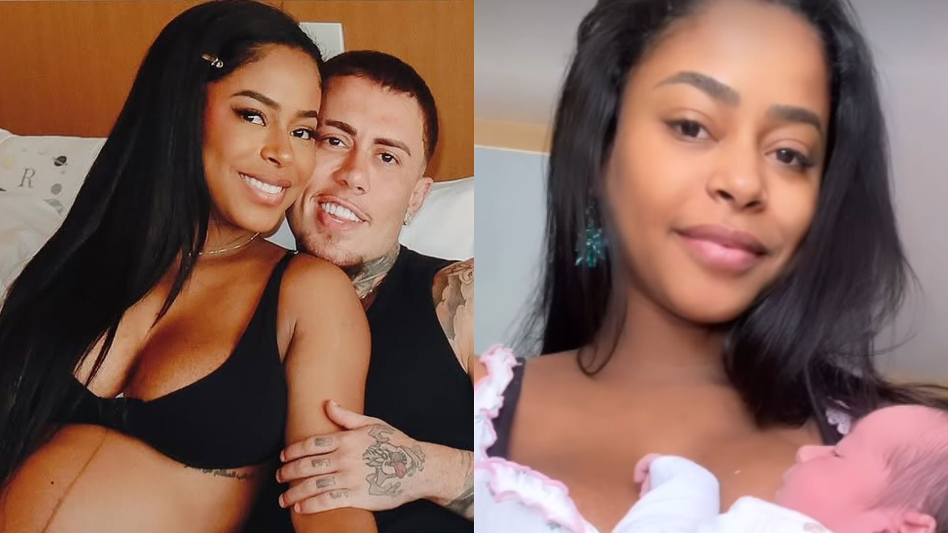Lorena Maria encanta ao mostrar o rostinho do filho recém-nascido
