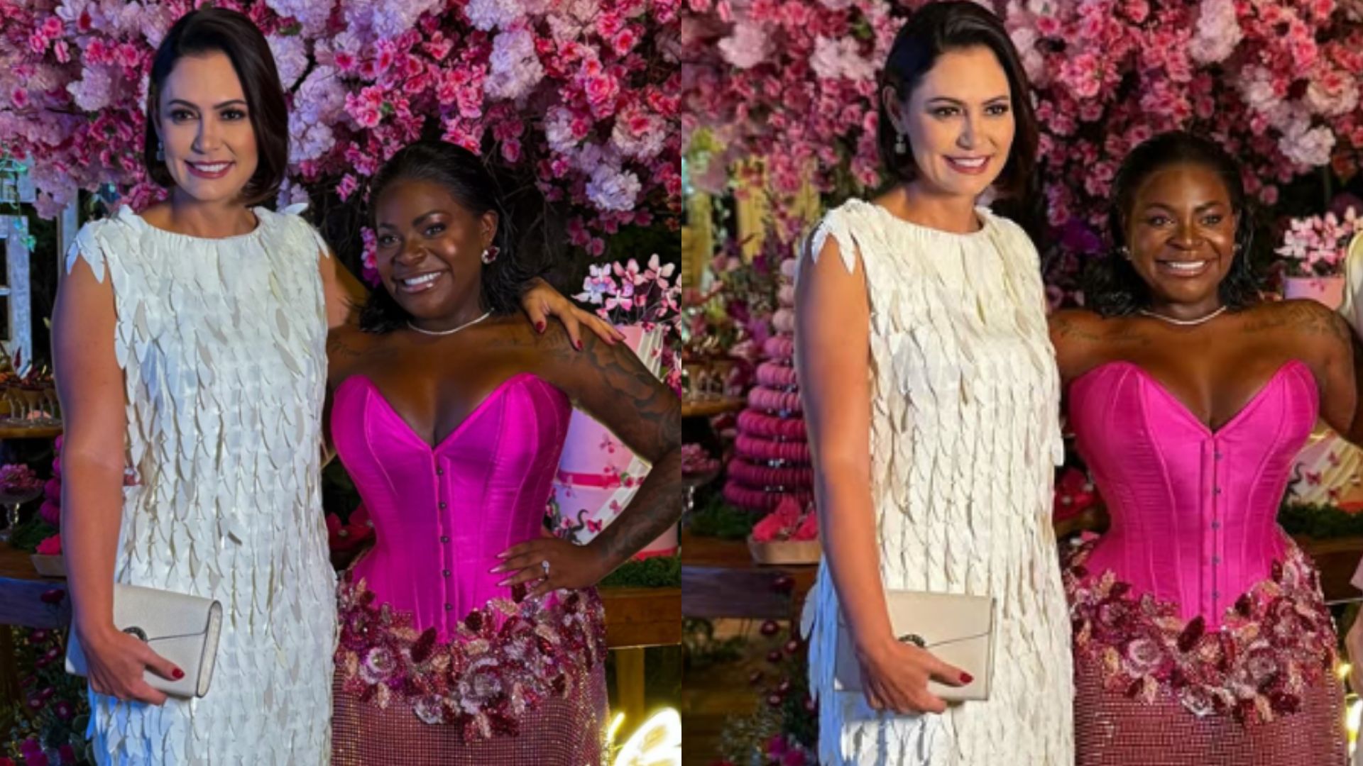Maquiador de Michelle Bolsonaro explica look ‘sustentável’ da ex-primeira-dama