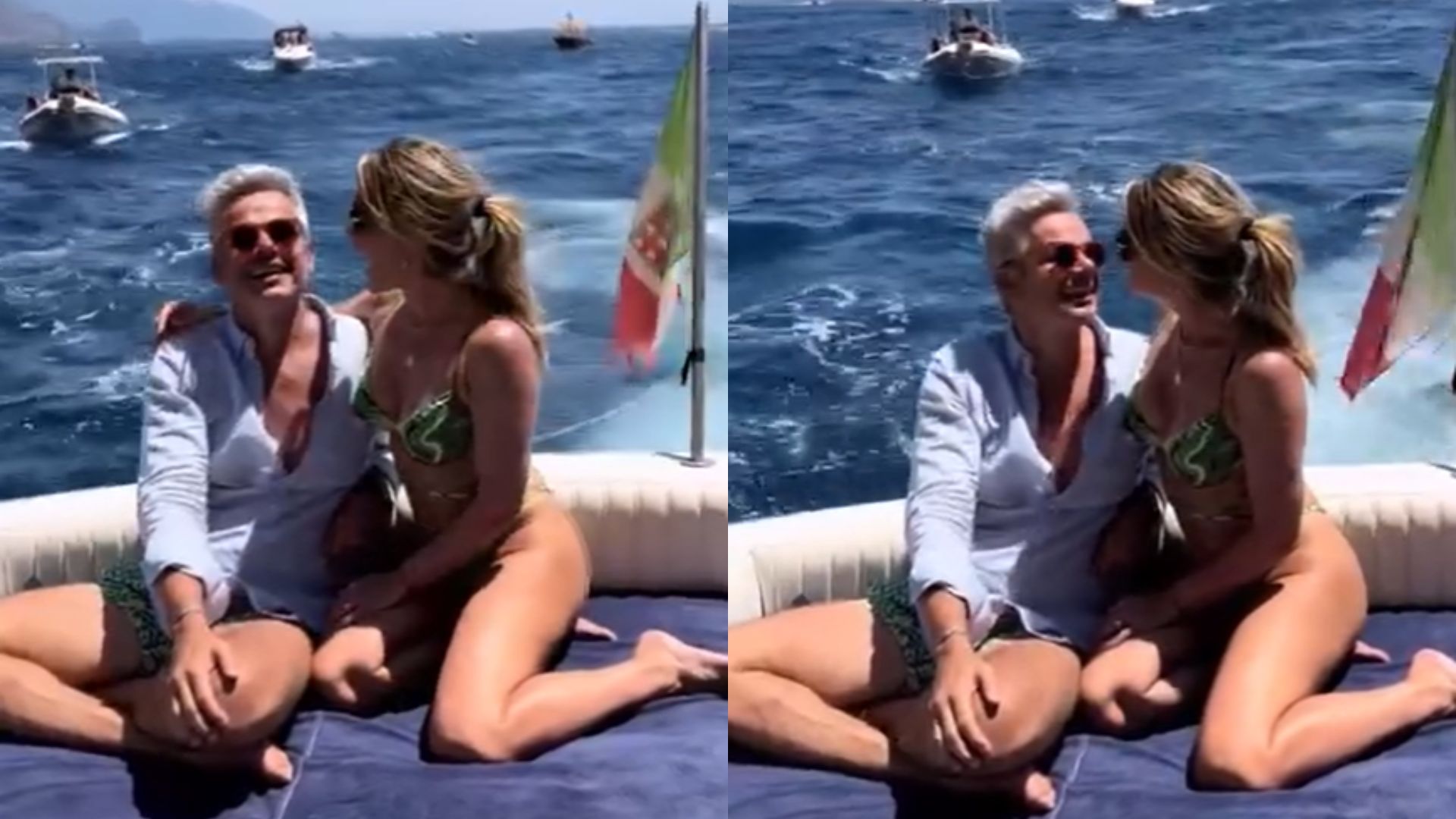 Otaviano Costa se derrete ao relembrar viagem com Flávia Alessandra: “Junto para sempre”
