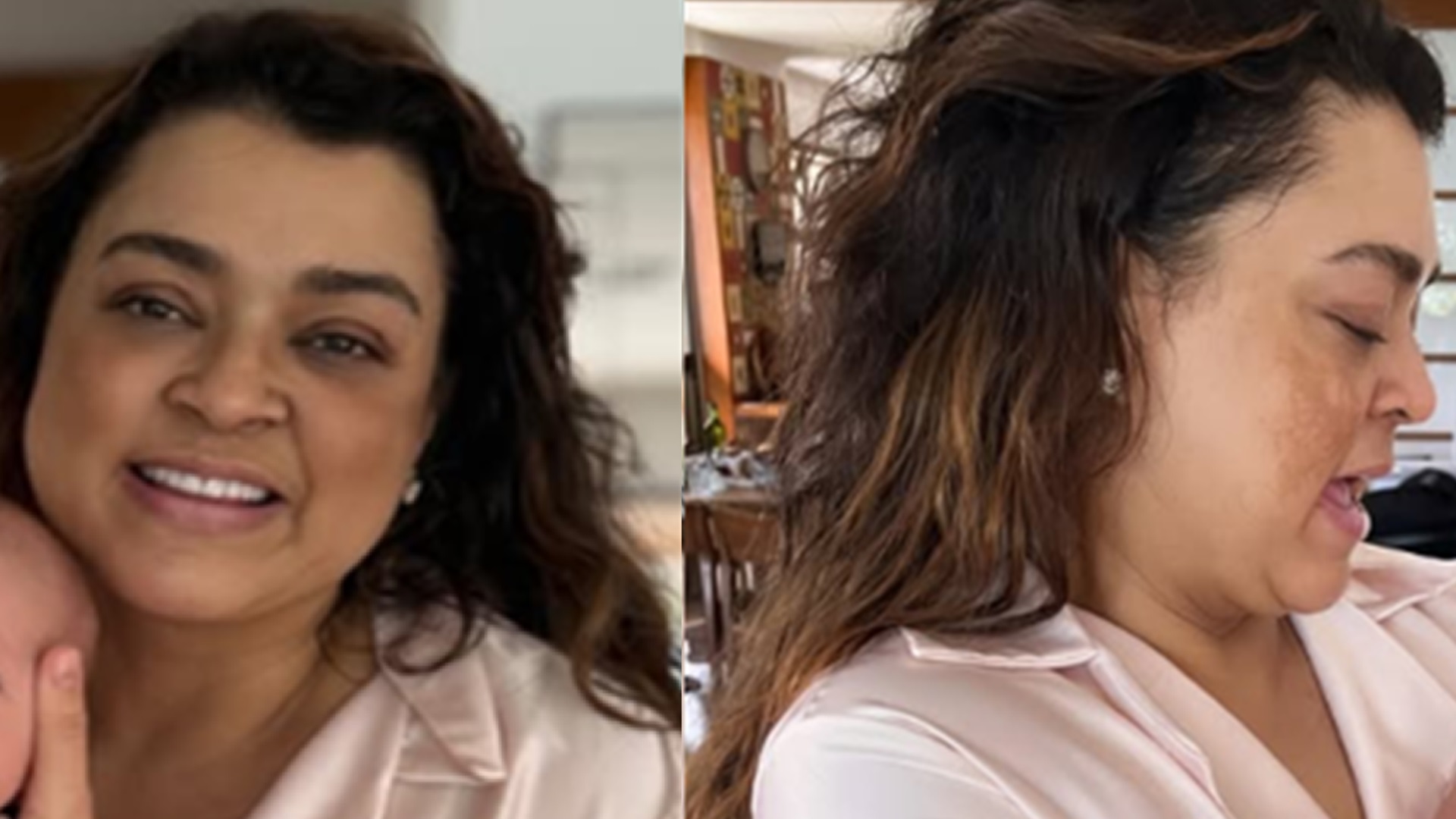 Preta Gil exibe a primeira foto com a sobrinha-neta no colo: ‘Apaixonada demais’