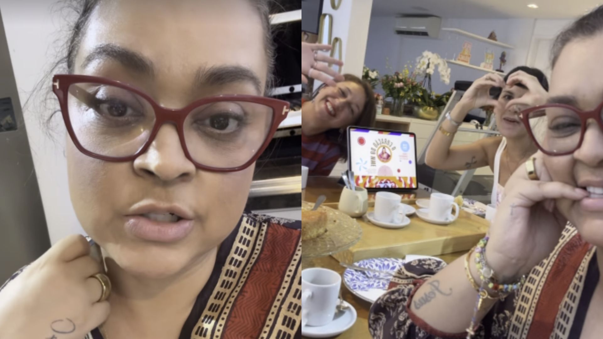 Preta Gil volta à rotina e diz que está “tão boa” que está fazendo reunião