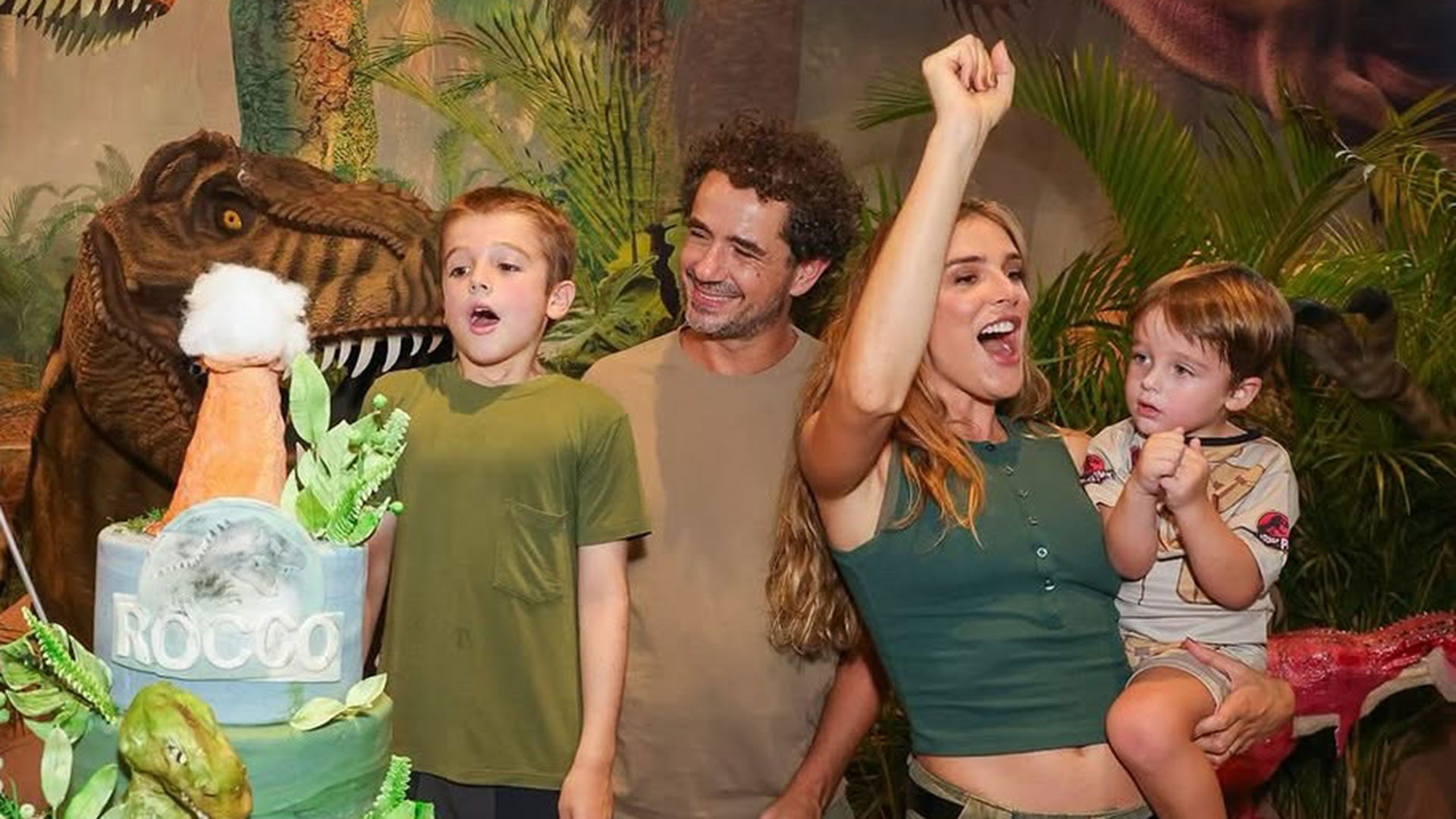 Rafa Brites mostra detalhes das festas de aniversário dos filhos: ‘Sonho’